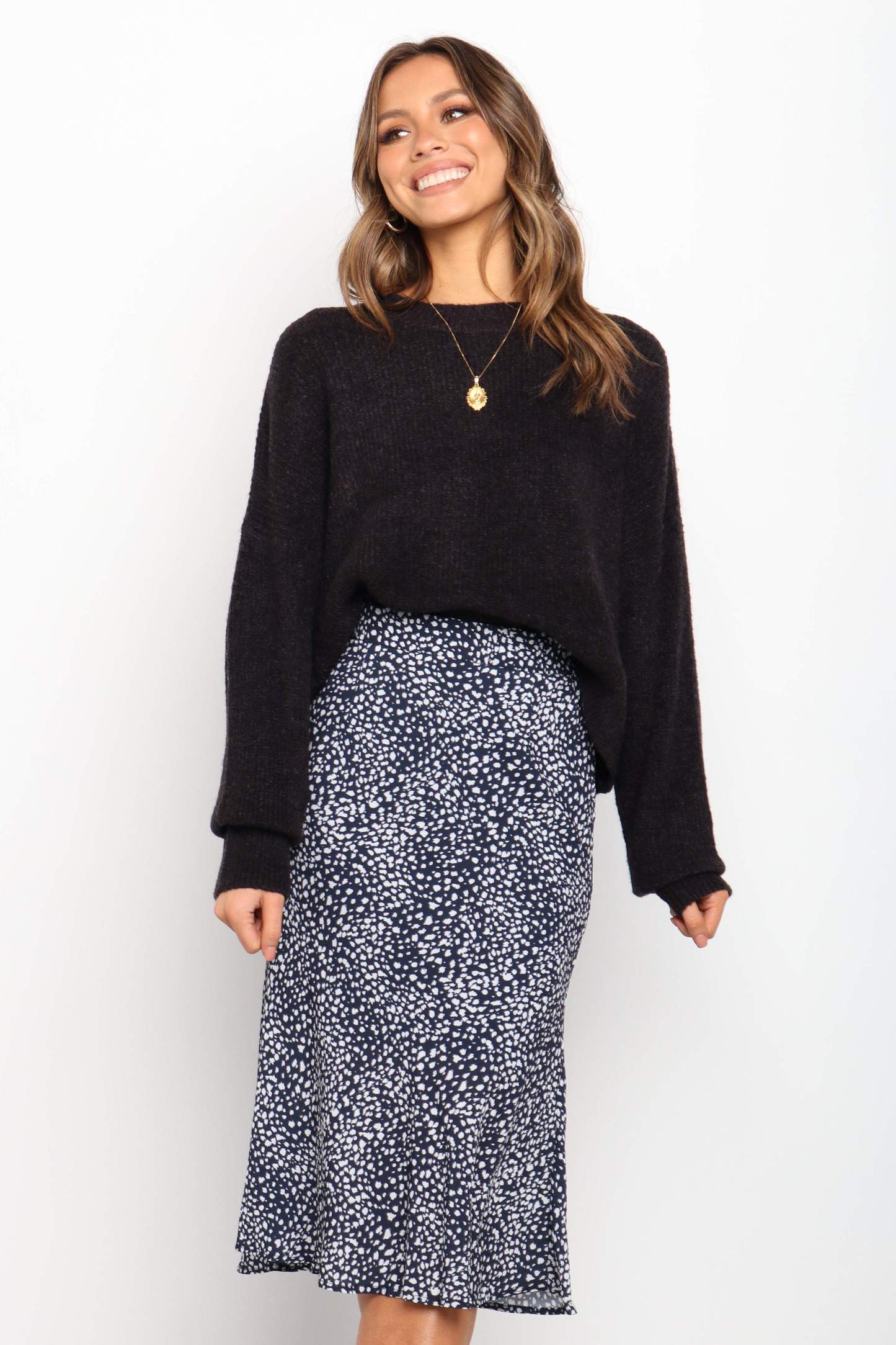 Falco Skirt - Navy-Sunny Prom