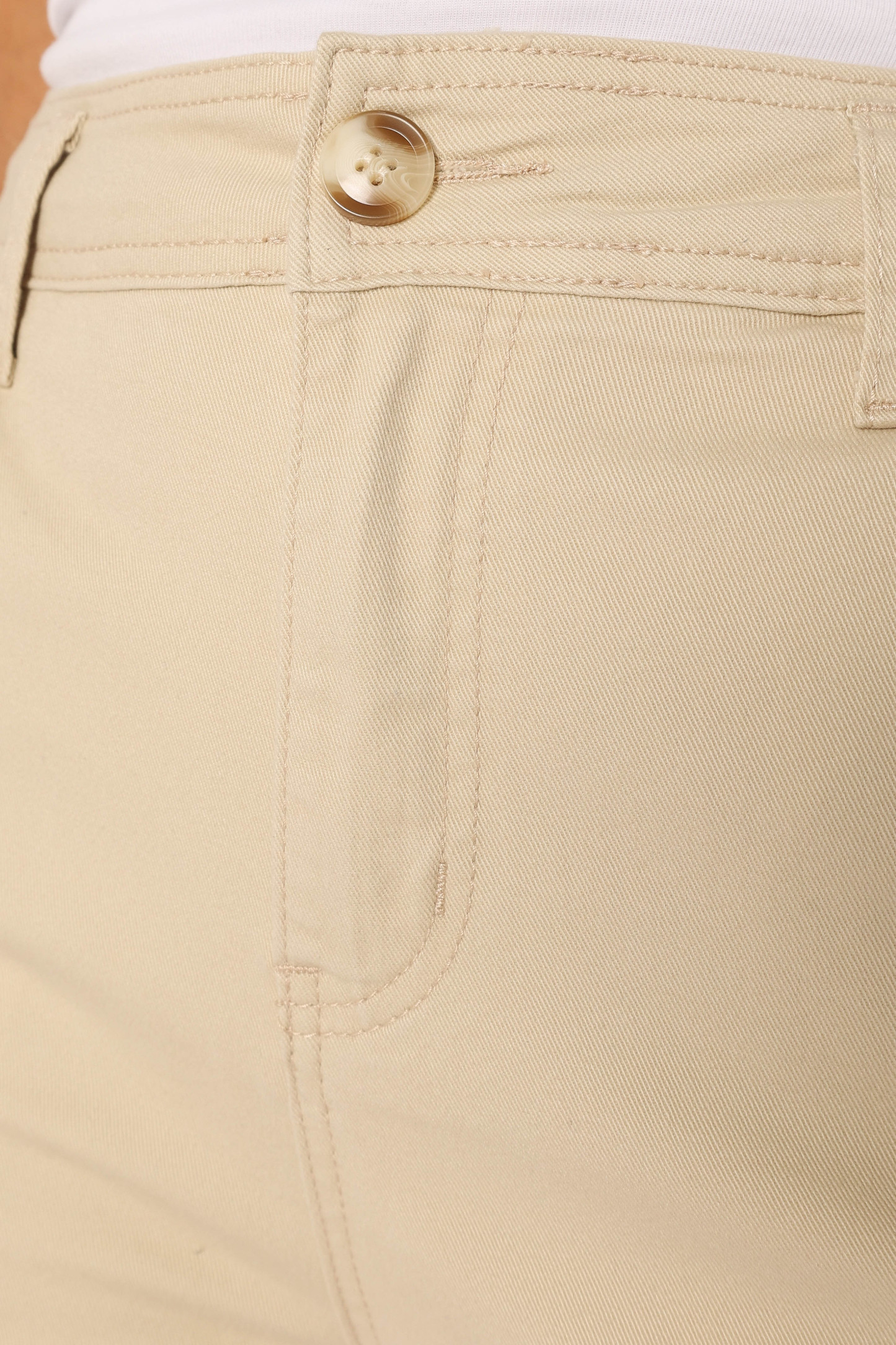 Georgia Wide Leg Pant - Beige-Sunny Prom