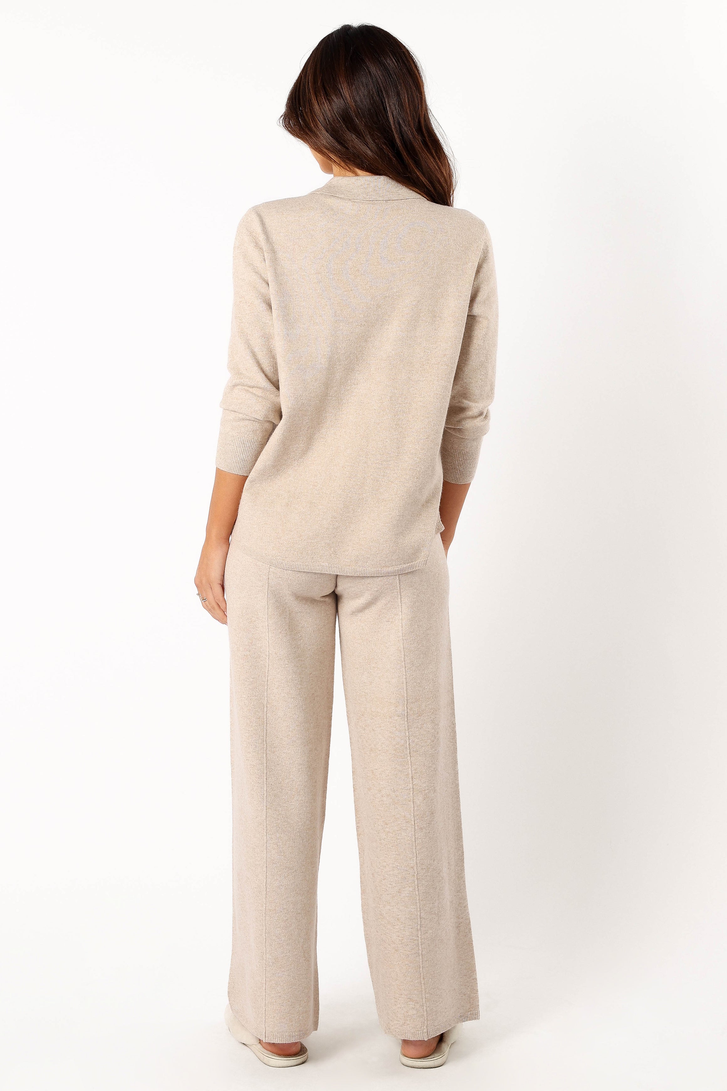 Hailee Pants - Oatmeal-Sunny Prom