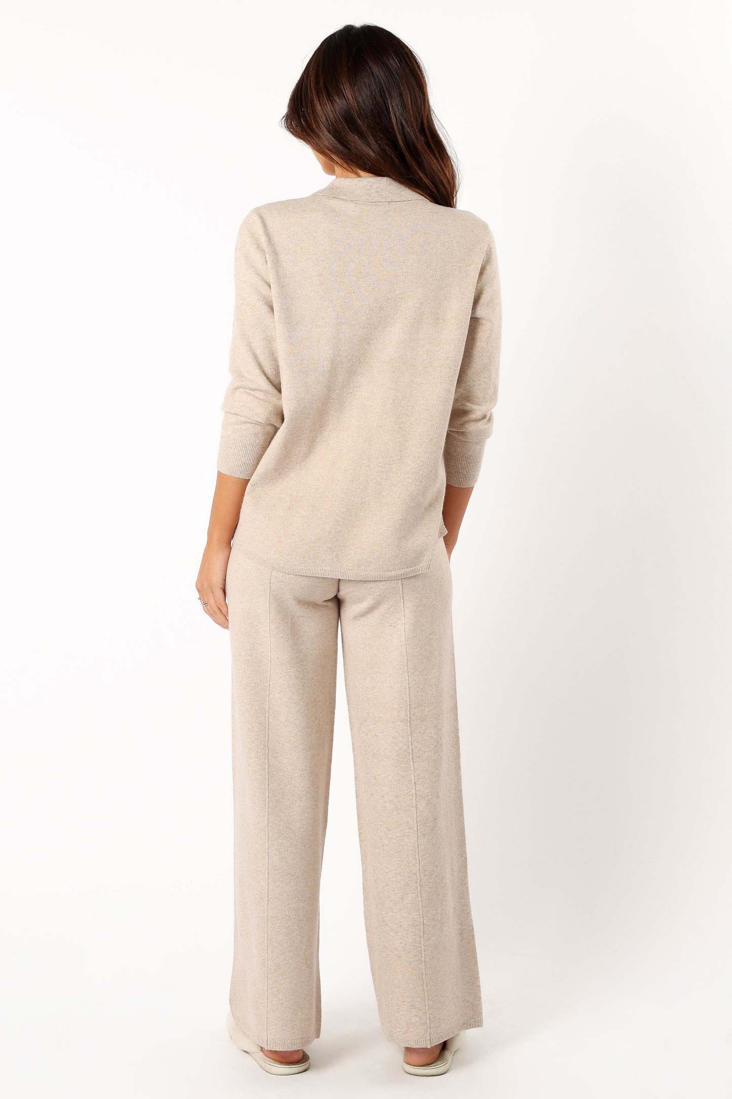 Hailee Pants - Oatmeal-Sunny Prom