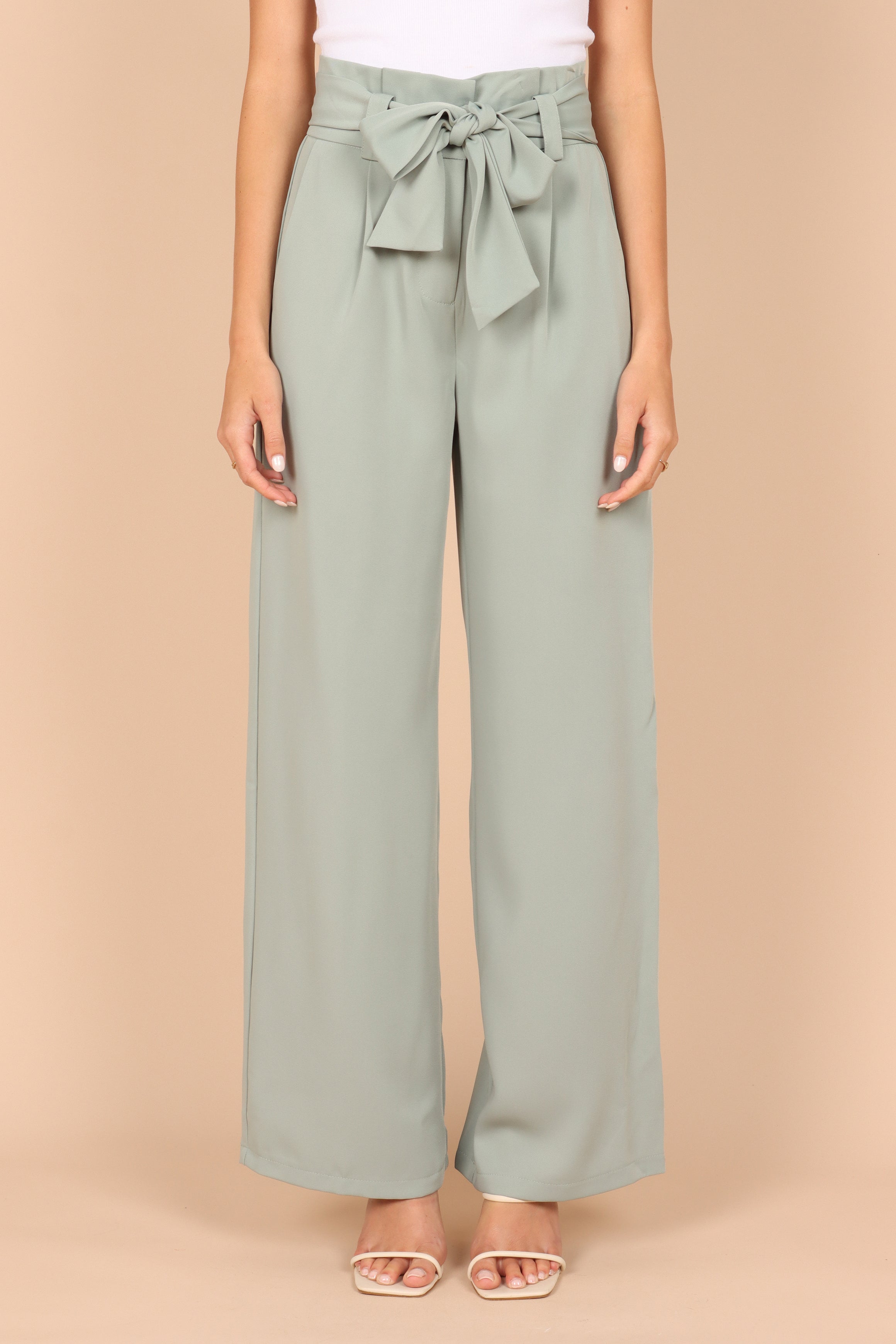 Kieran Pants - Sage Green-Sunny Prom