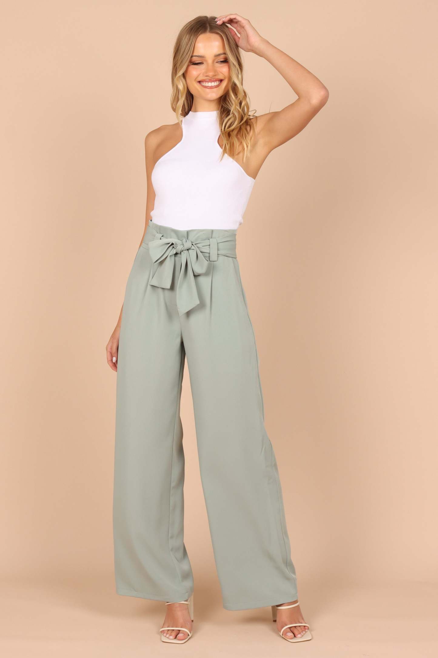 Kieran Pants - Sage Green-Sunny Prom