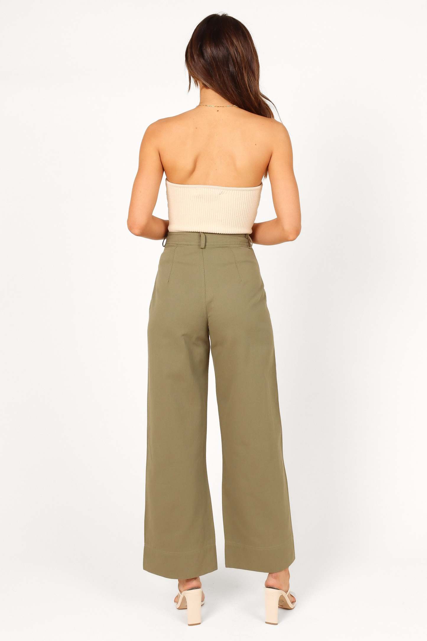 Lawrence Pant - Olive Green-Sunny Prom