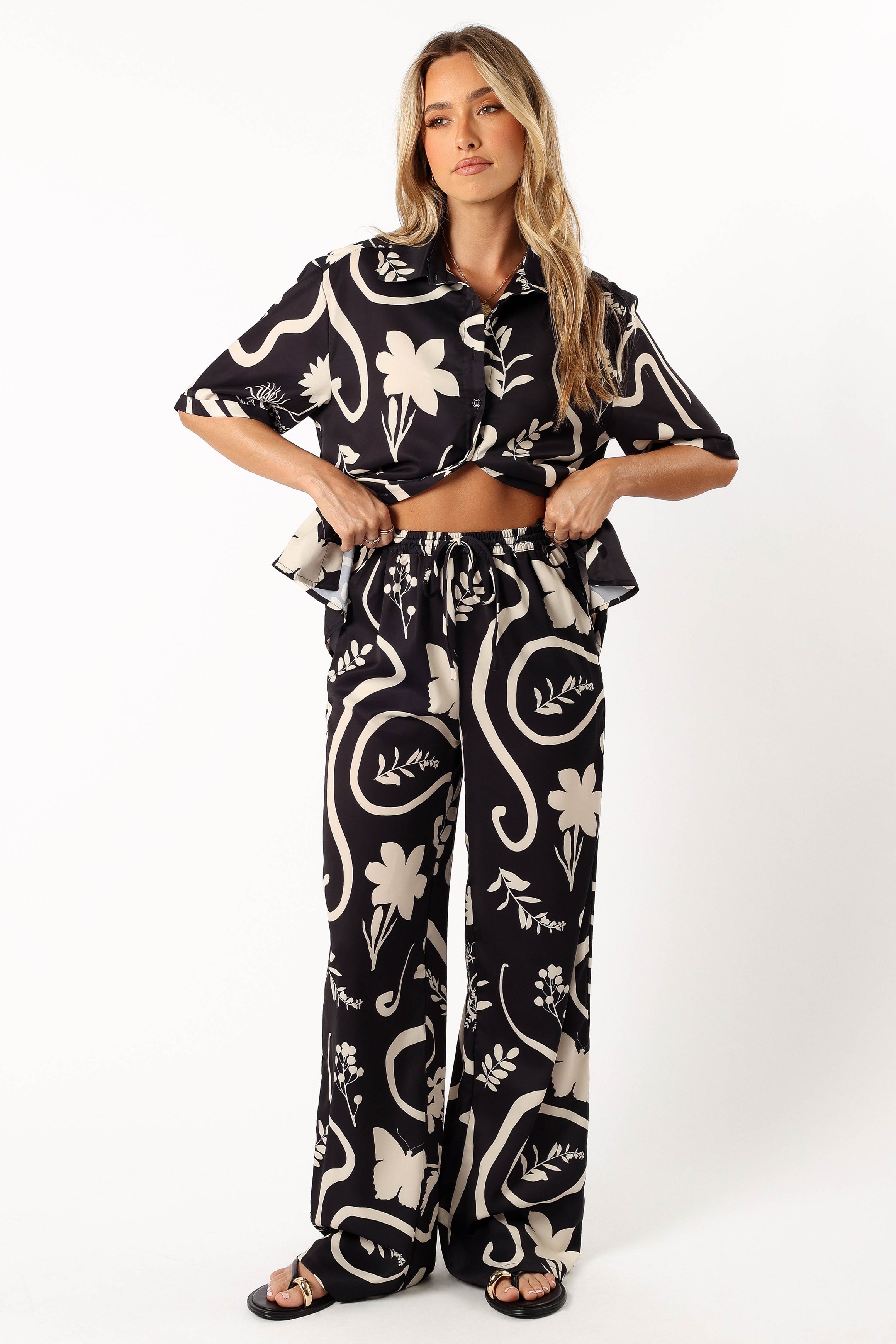 Leo Shirt - Black Sand-Sunny Prom