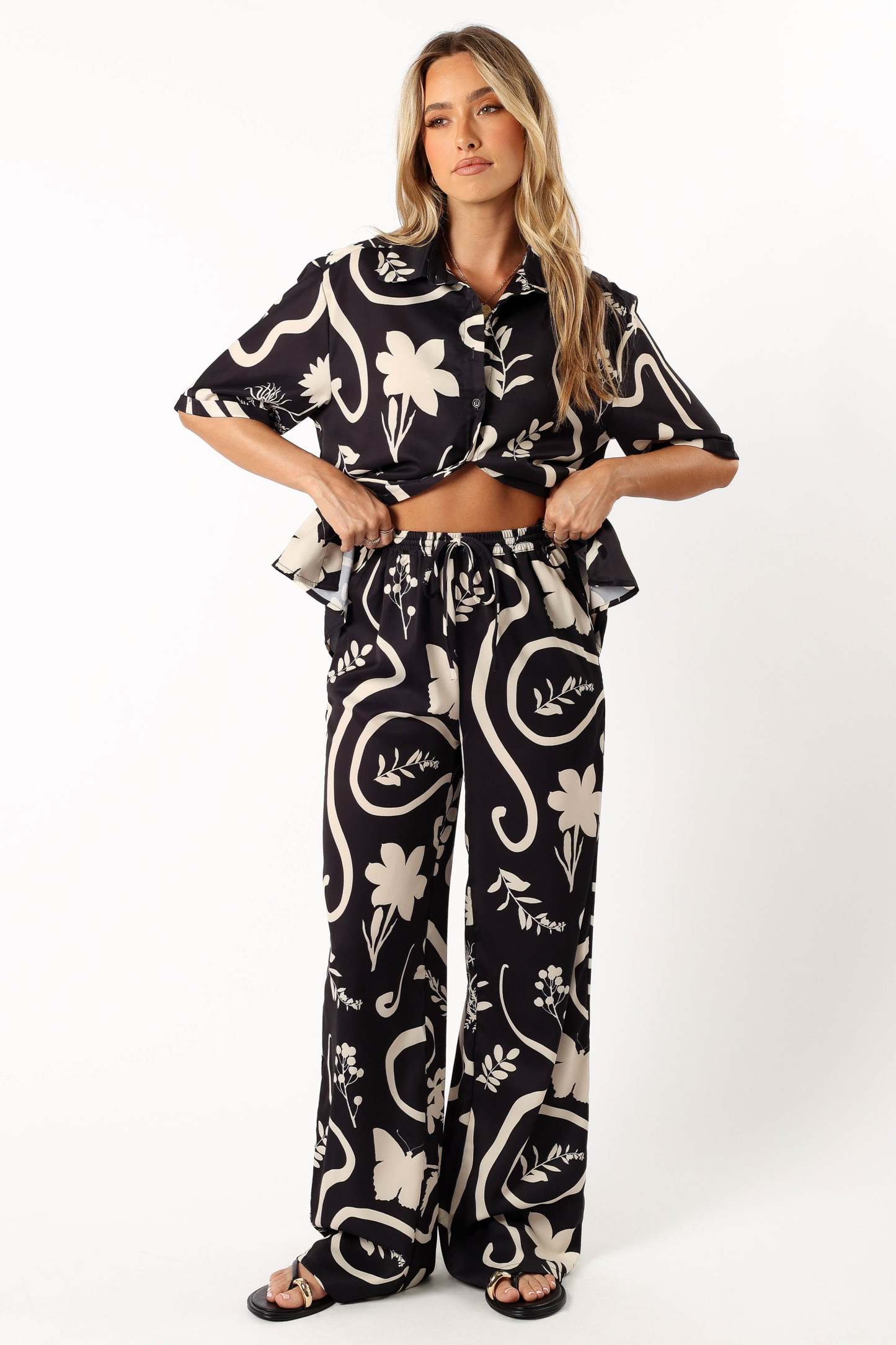 Leo Shirt - Black Sand-Sunny Prom