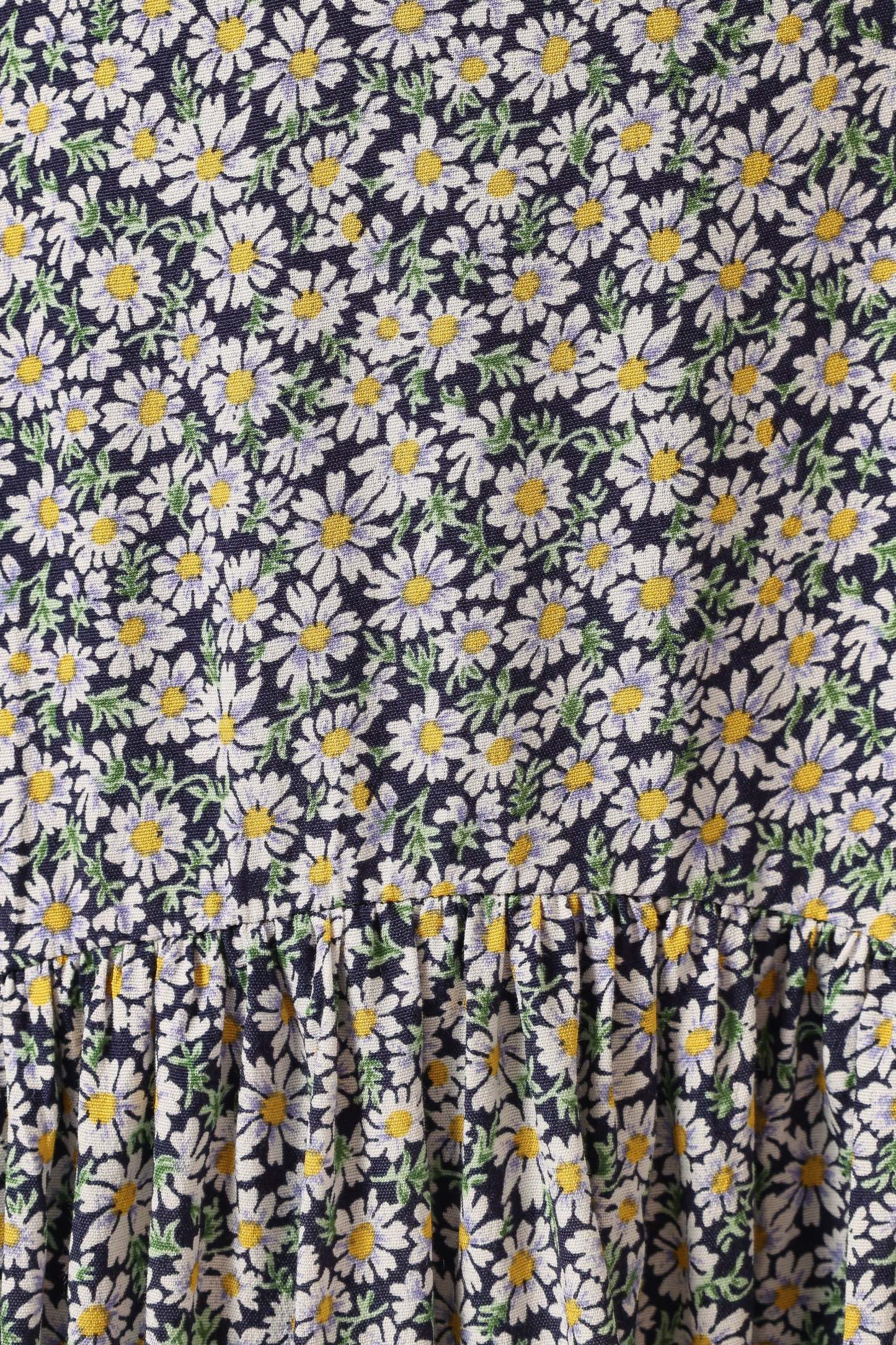 Lucinda Mini Skirt - Midnight Daisy-Sunny Prom