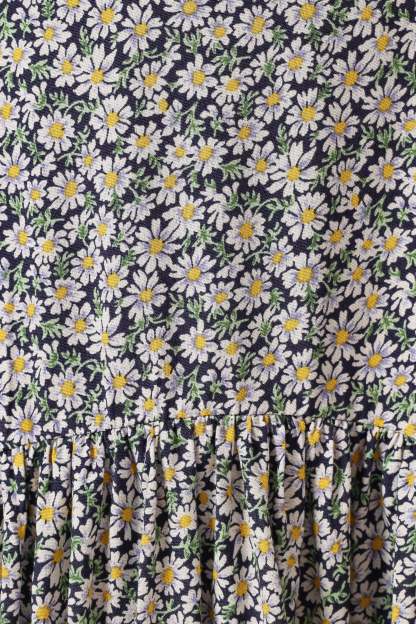 Lucinda Mini Skirt - Midnight Daisy-Sunny Prom