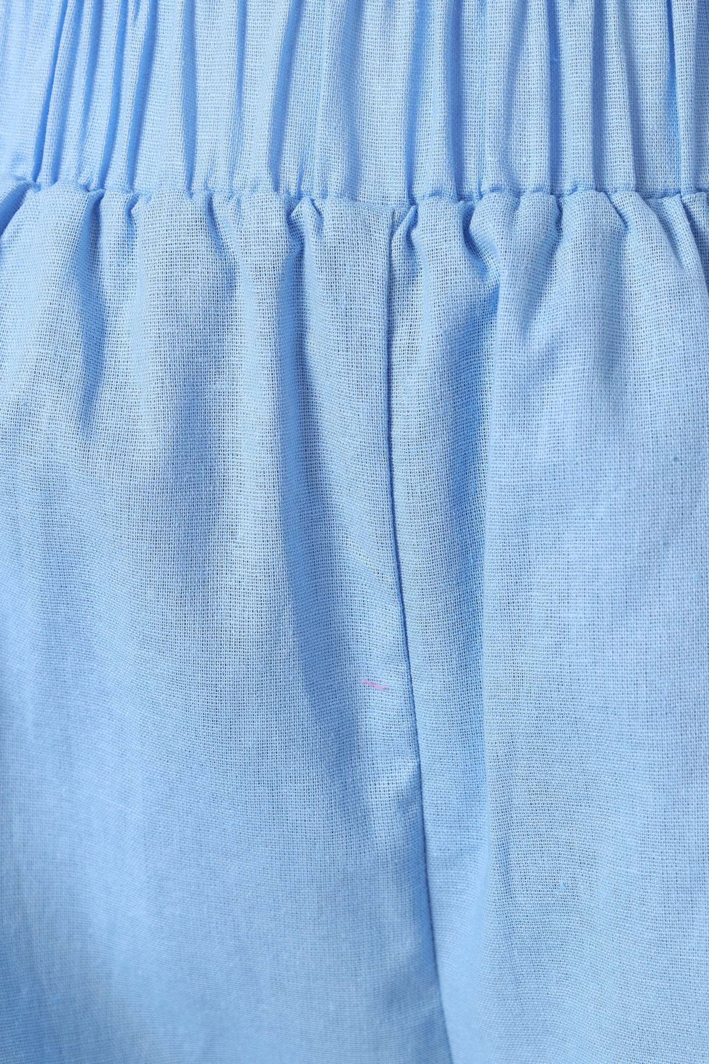 Lyra Shorts - Blue-Sunny Prom