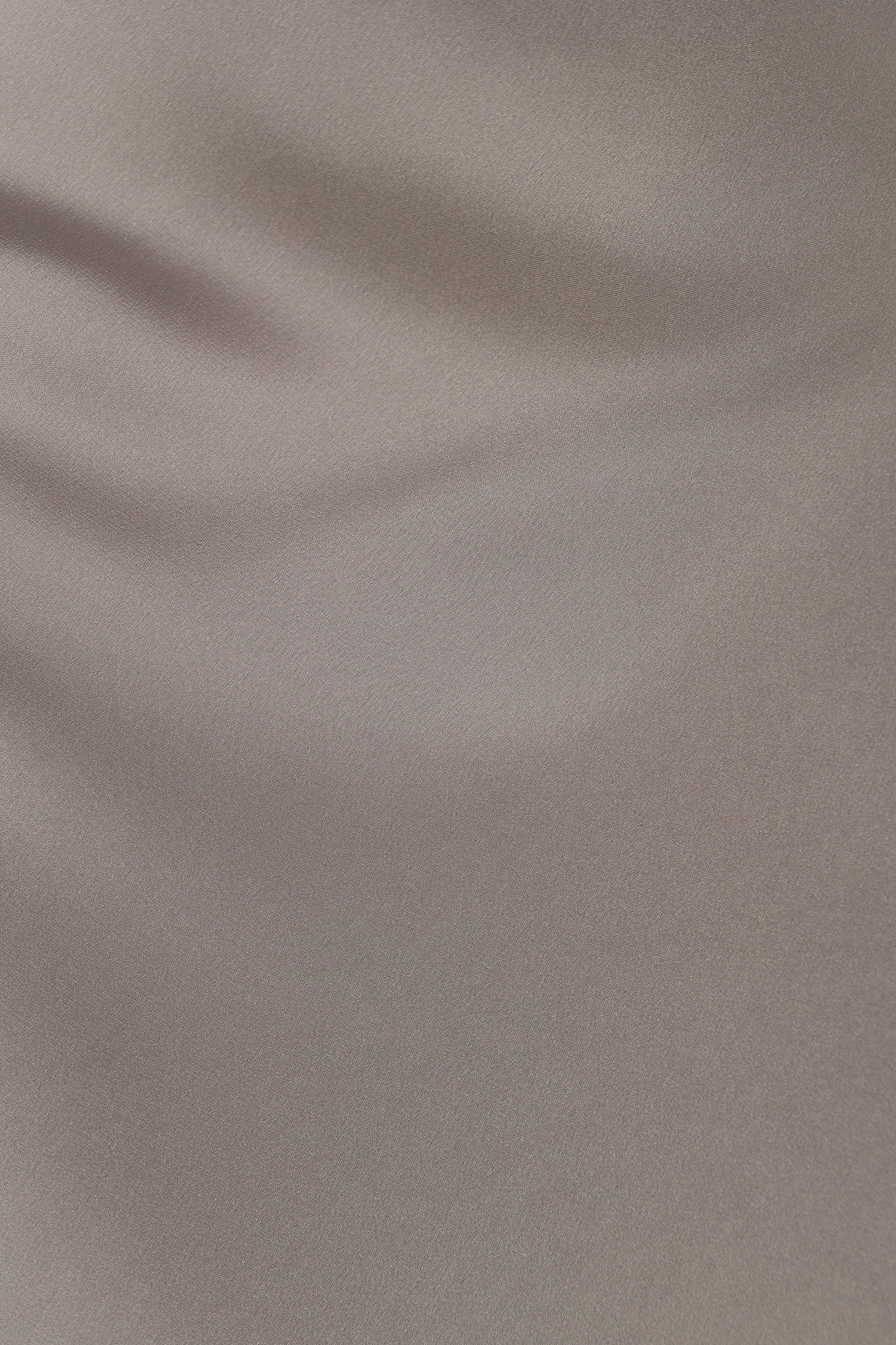 Nellie Satin Midi Skirt - Silver-Sunny Prom