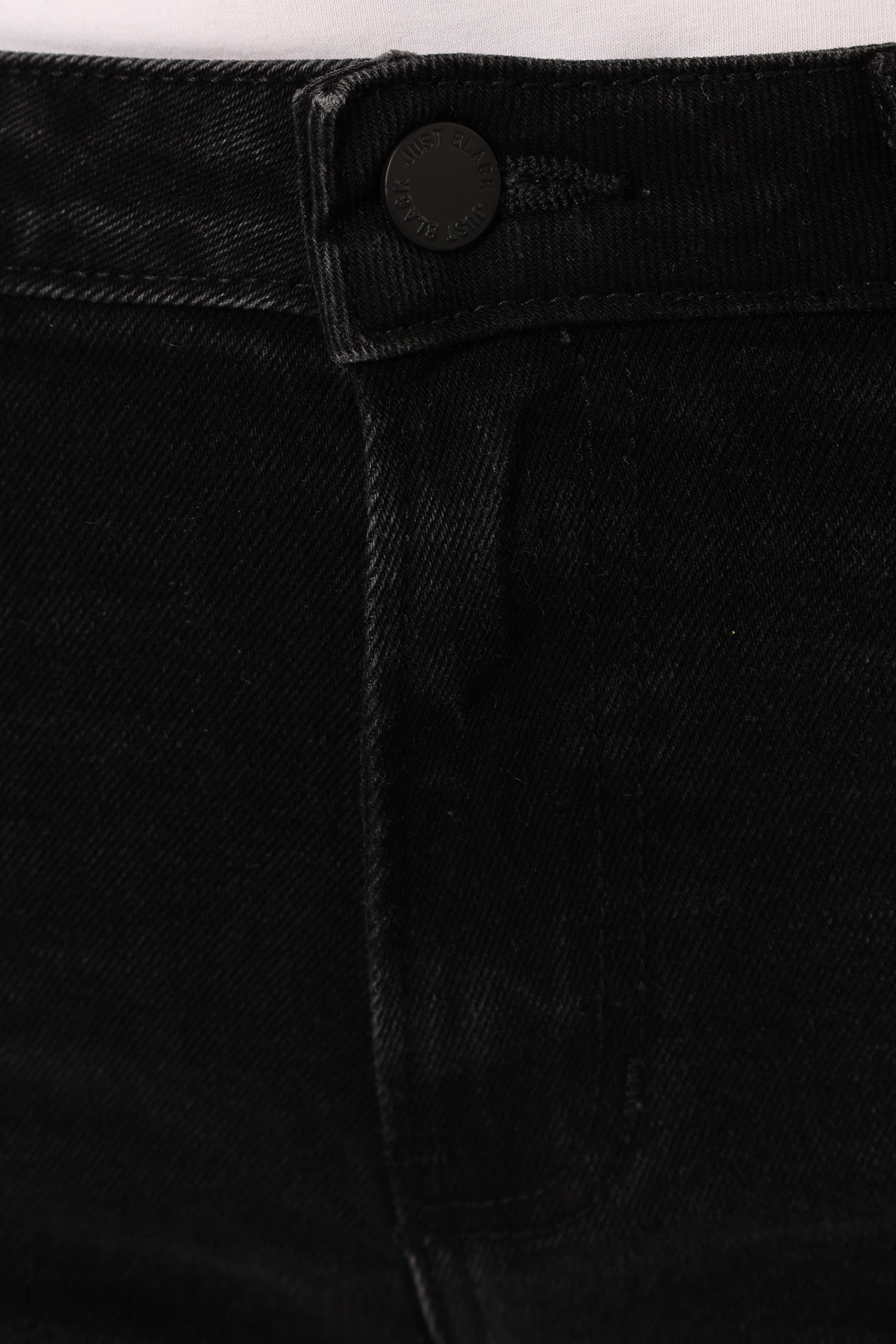 Rowan High Rise Straight Leg Jean - Washed Black-Sunny Prom