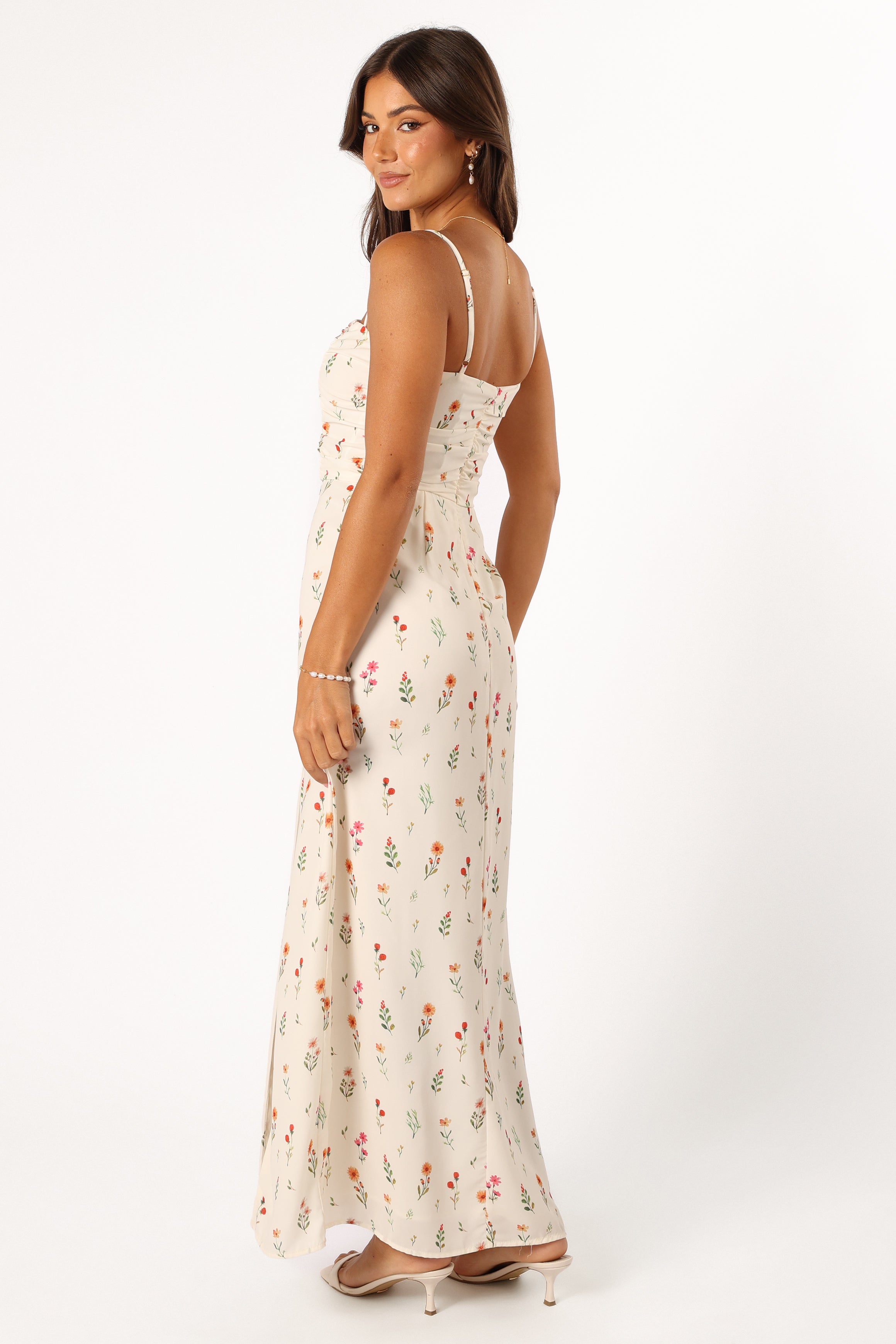 Ariel Maxi Dress - Ranala Print-Sunny Prom