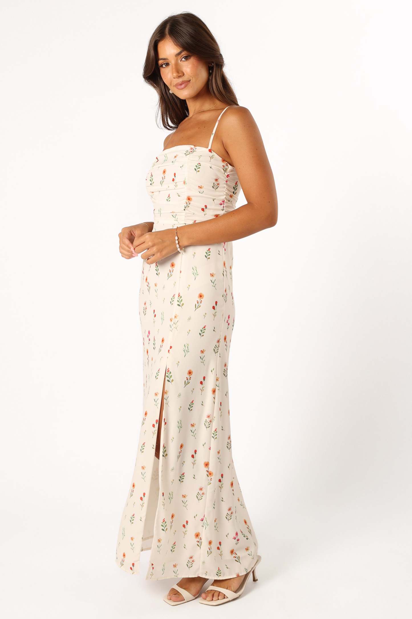 Ariel Maxi Dress - Ranala Print-Sunny Prom
