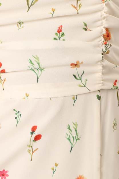 Ariel Maxi Dress - Ranala Print-Sunny Prom