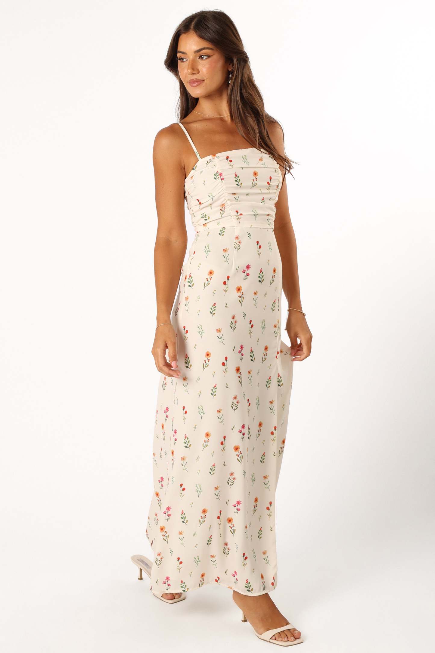 Ariel Maxi Dress - Ranala Print-Sunny Prom