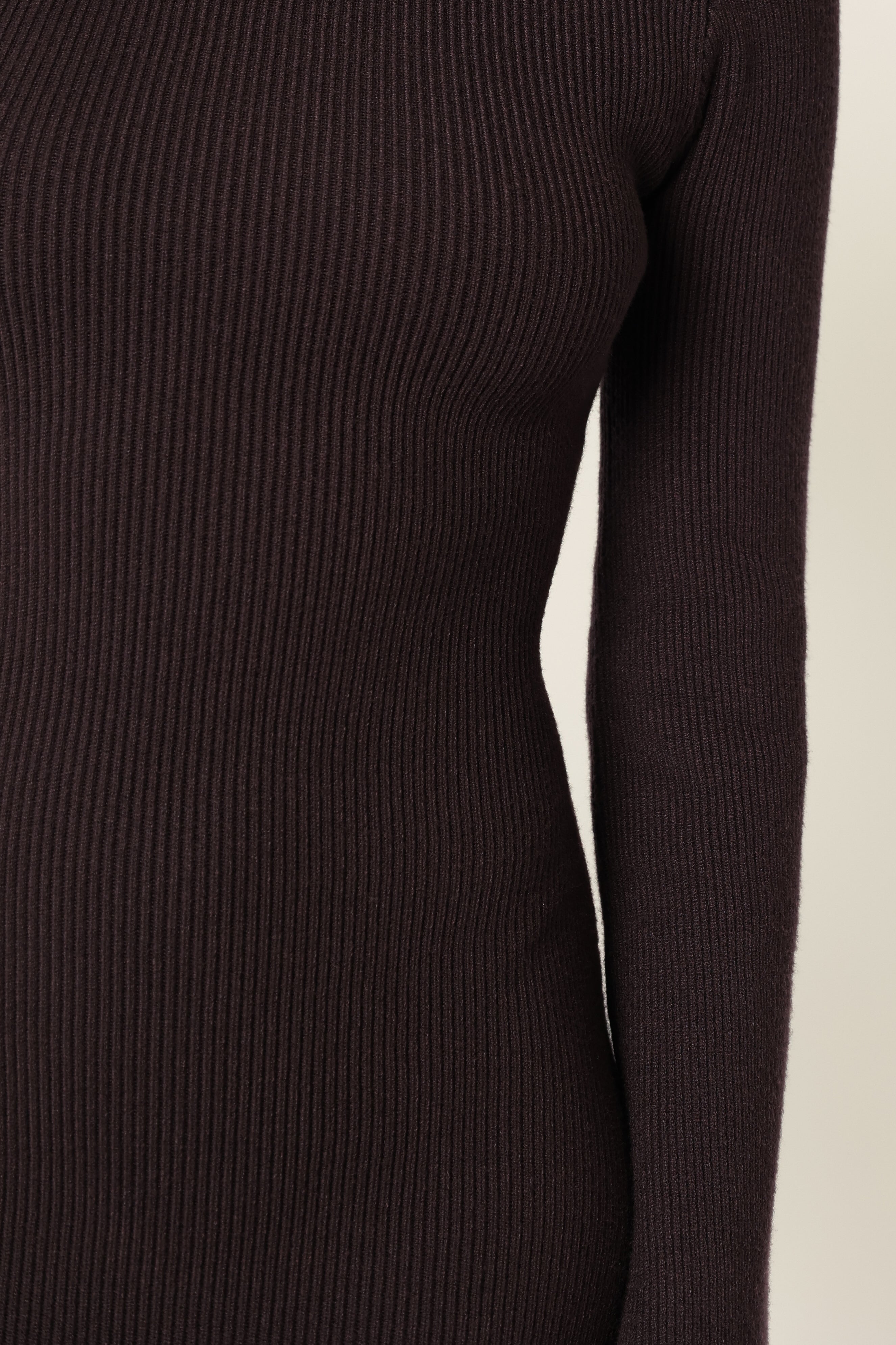 Astor Long Sleeve Midi Dress - Plum-Sunny Prom