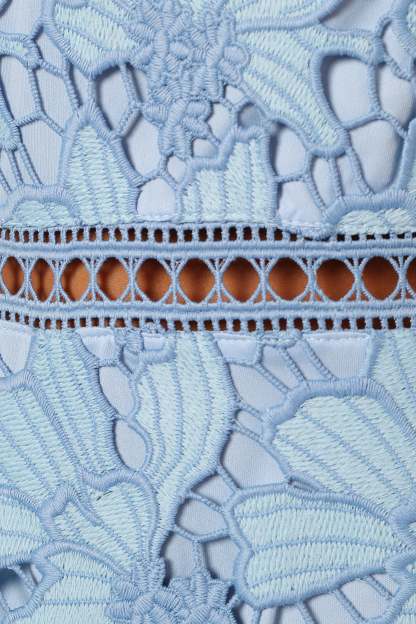 Destan Mini Dress - Blue Multi-Sunny Prom