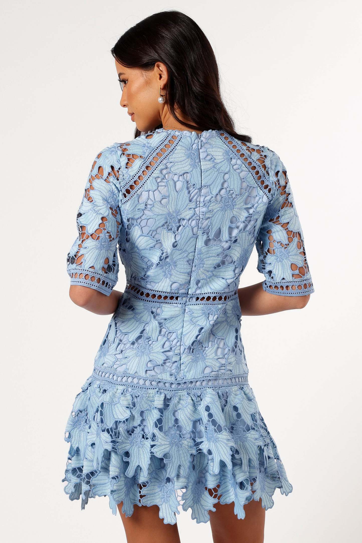 Destan Mini Dress - Blue Multi-Sunny Prom