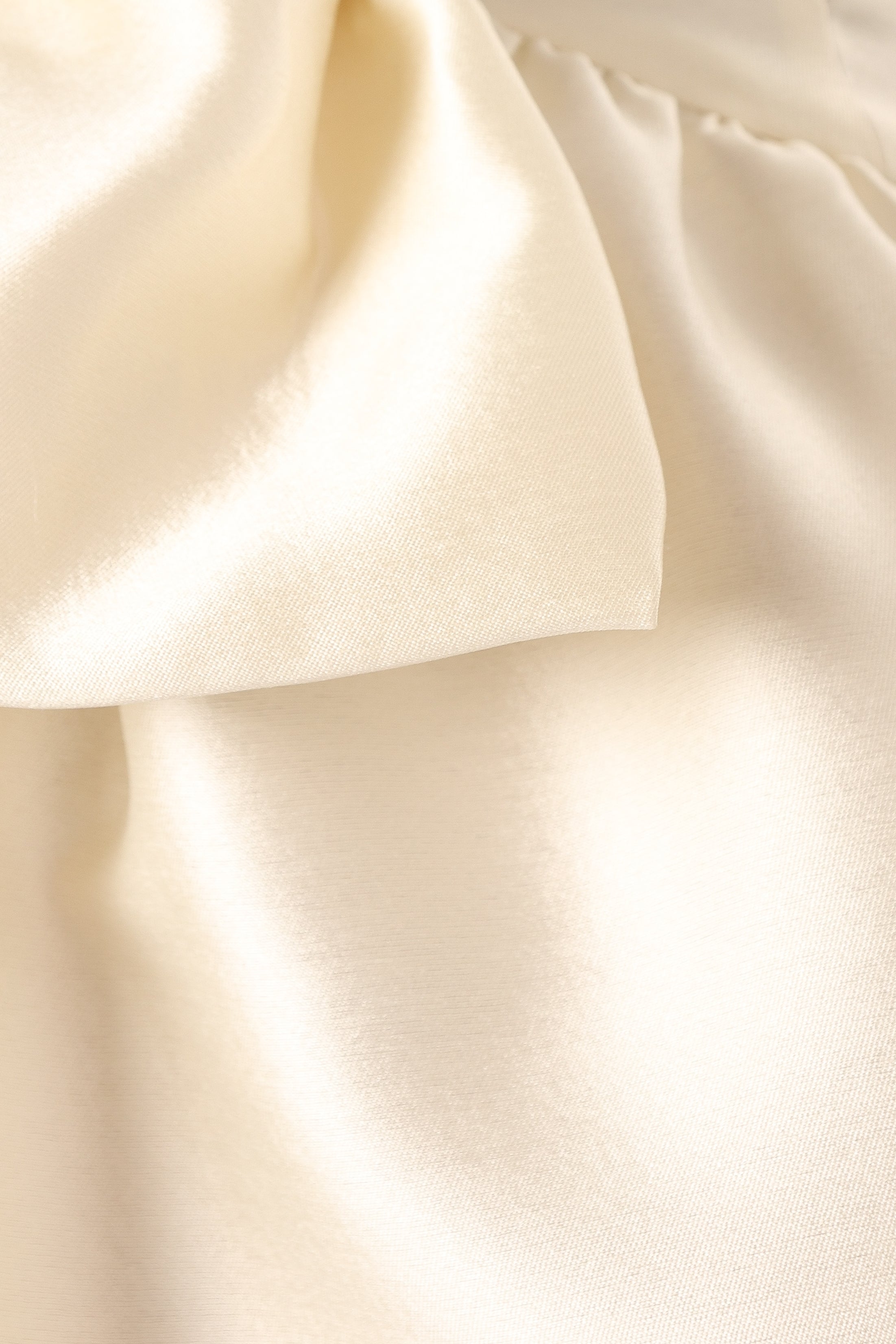 Ellah Bow Front Mini Dress - Off White-Sunny Prom