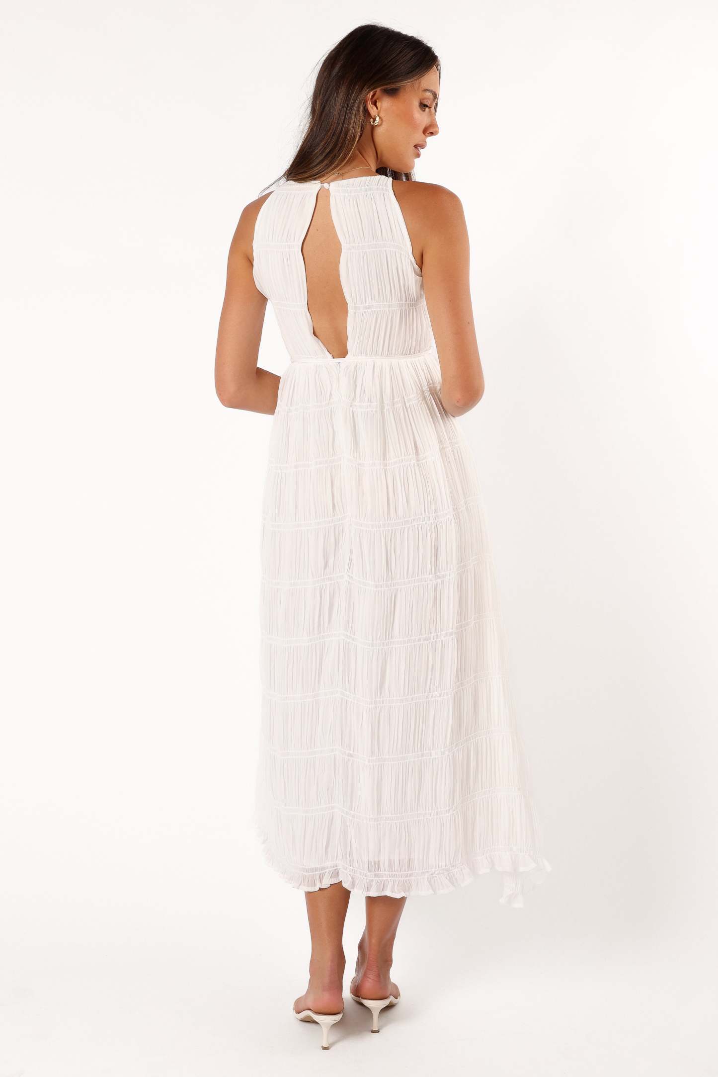 Ema Maxi Dress - White-Sunny Prom