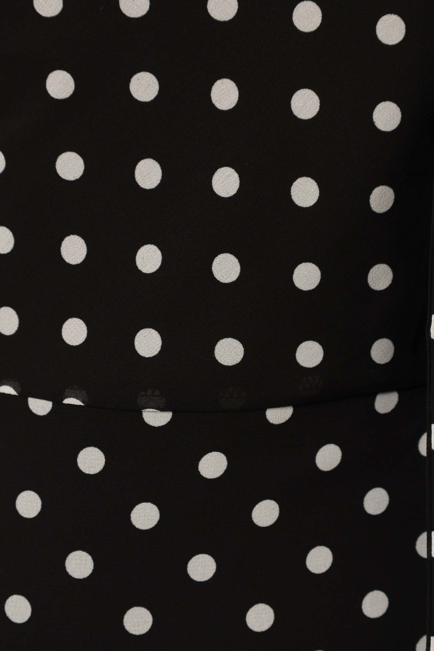 Francesca Midi Dress - Black Polka Dot-Sunny Prom