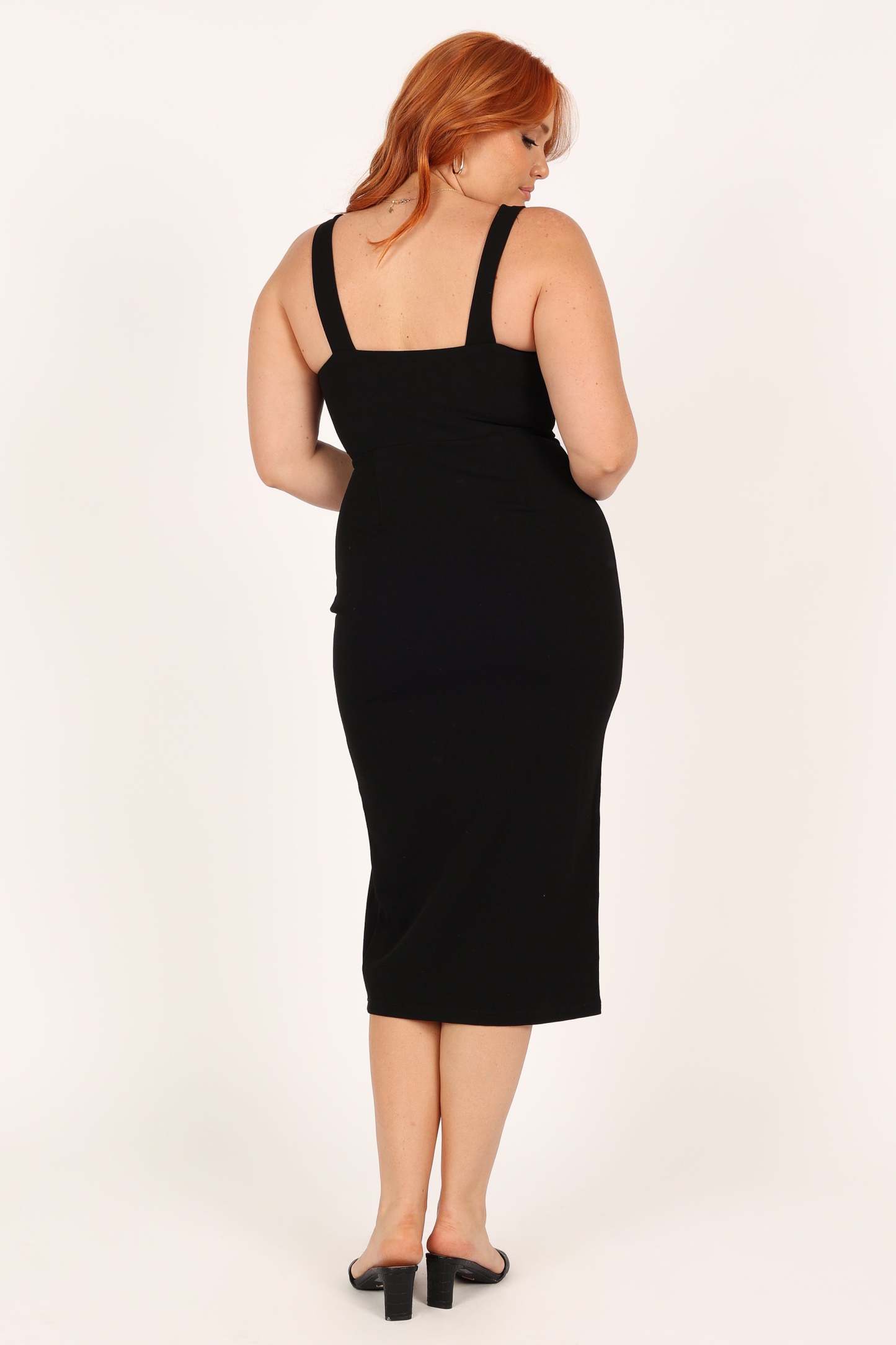 Hyatt Dress - Black-Sunny Prom