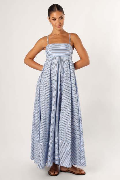 Iggy Maxi Dress - Blue-Sunny Prom