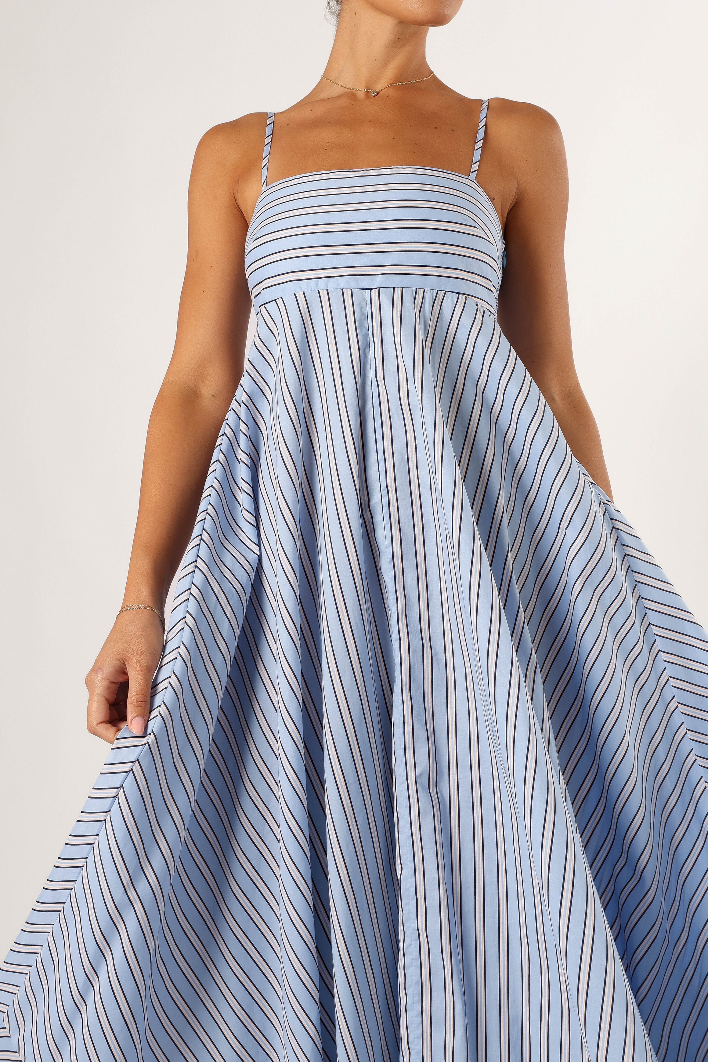 Iggy Maxi Dress - Blue-Sunny Prom