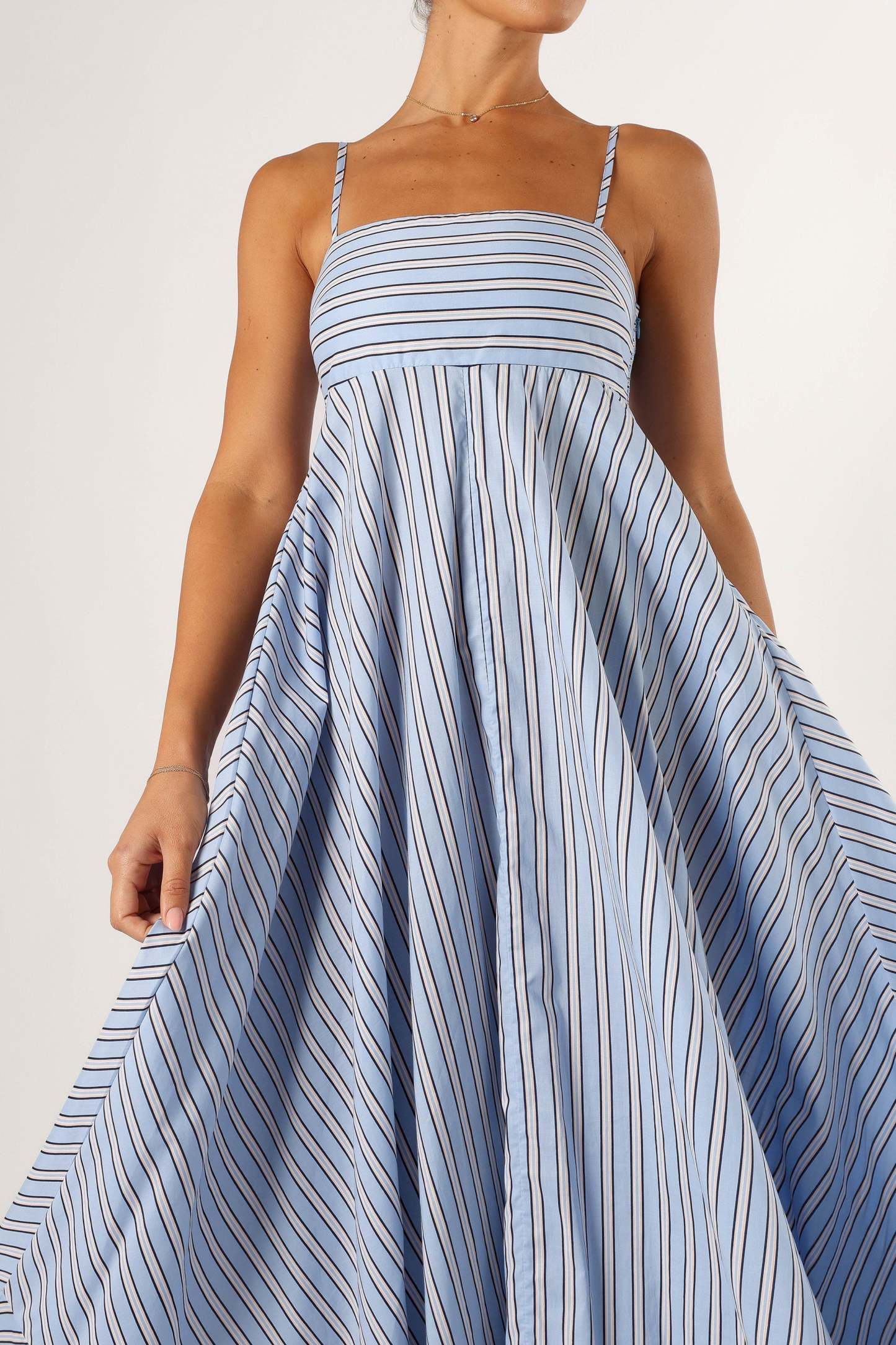 Iggy Maxi Dress - Blue-Sunny Prom