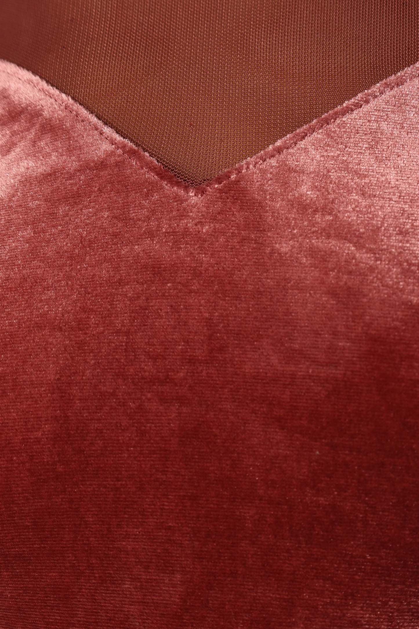 Jessica Long Sleeve Maxi Dress - Mauve-Sunny Prom