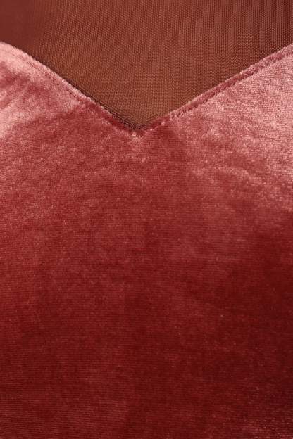 Jessica Long Sleeve Maxi Dress - Mauve-Sunny Prom