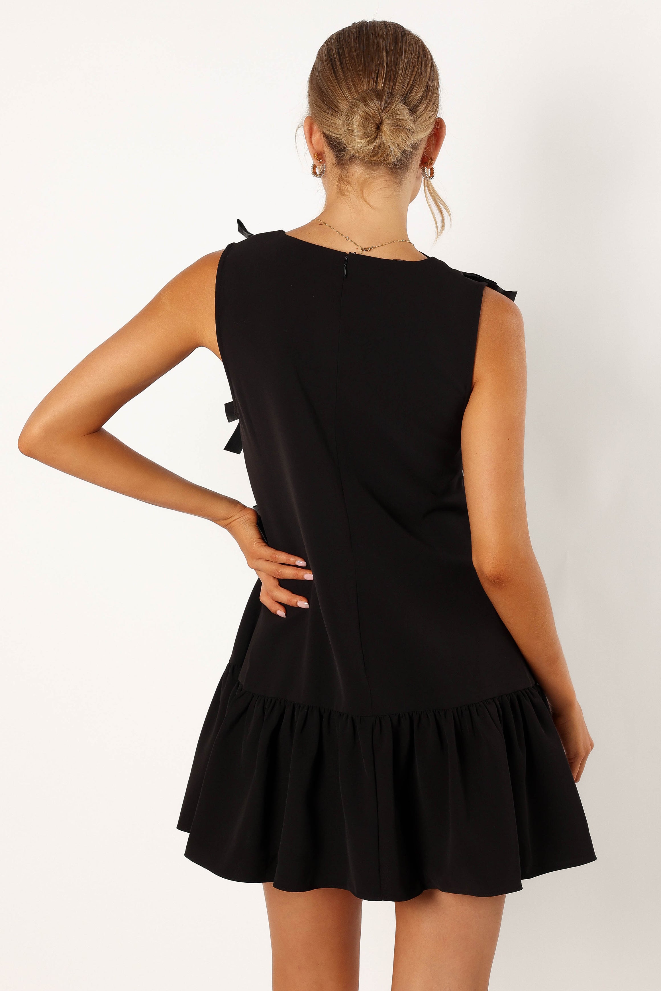 Juniper Mini Dress - Black-Sunny Prom