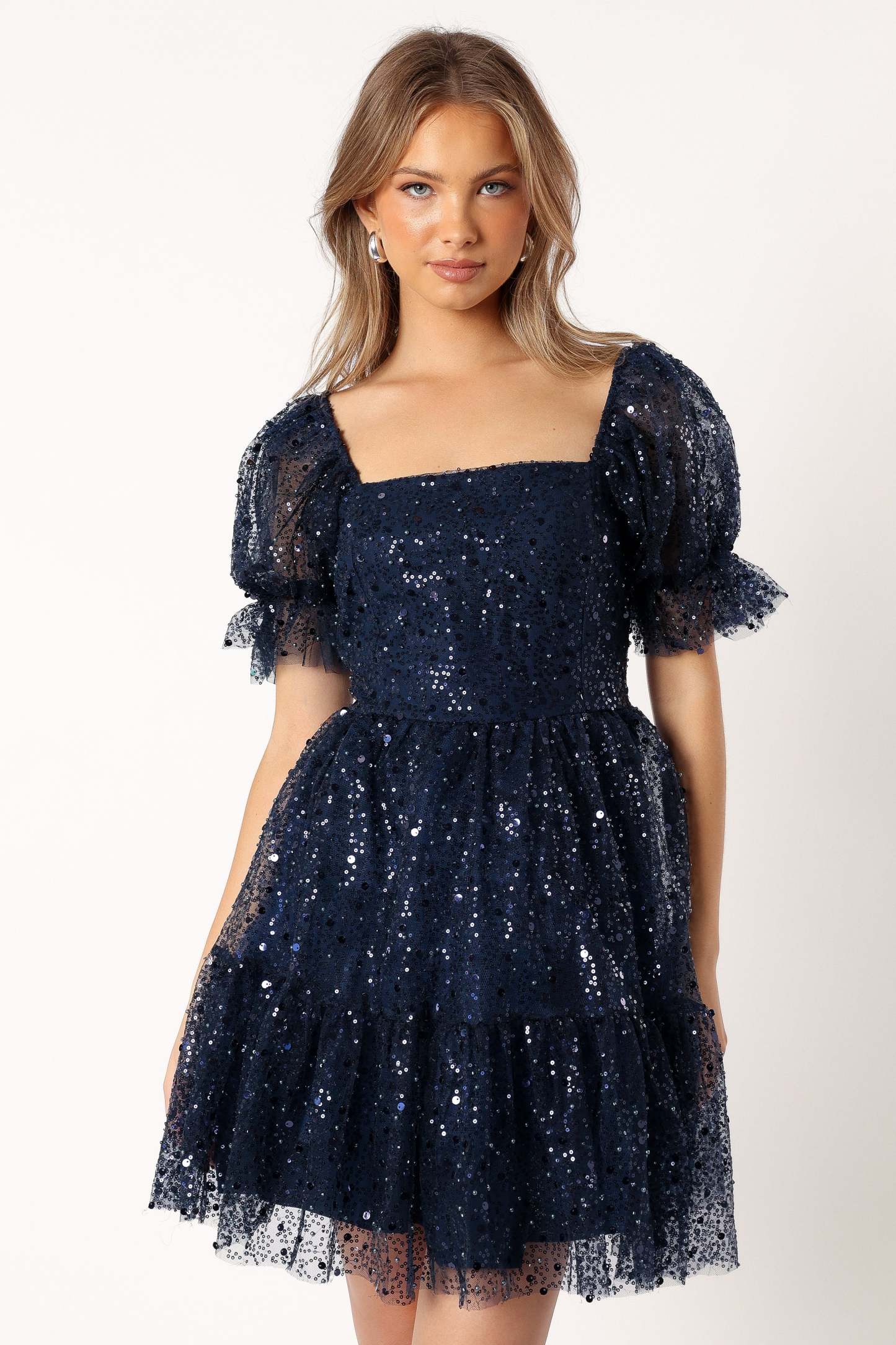 Karina Mini Dress - Navy-Sunny Prom