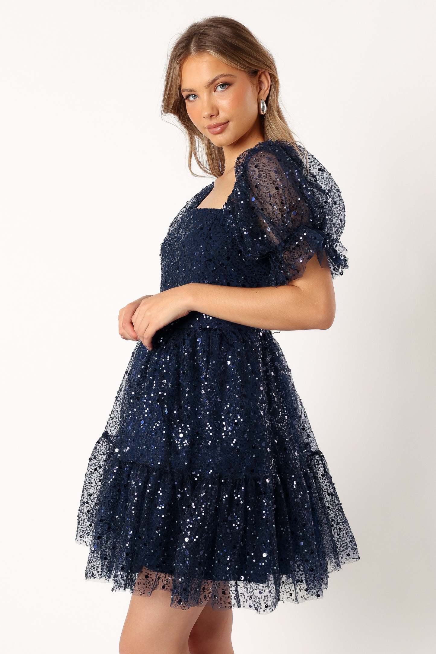 Karina Mini Dress - Navy-Sunny Prom