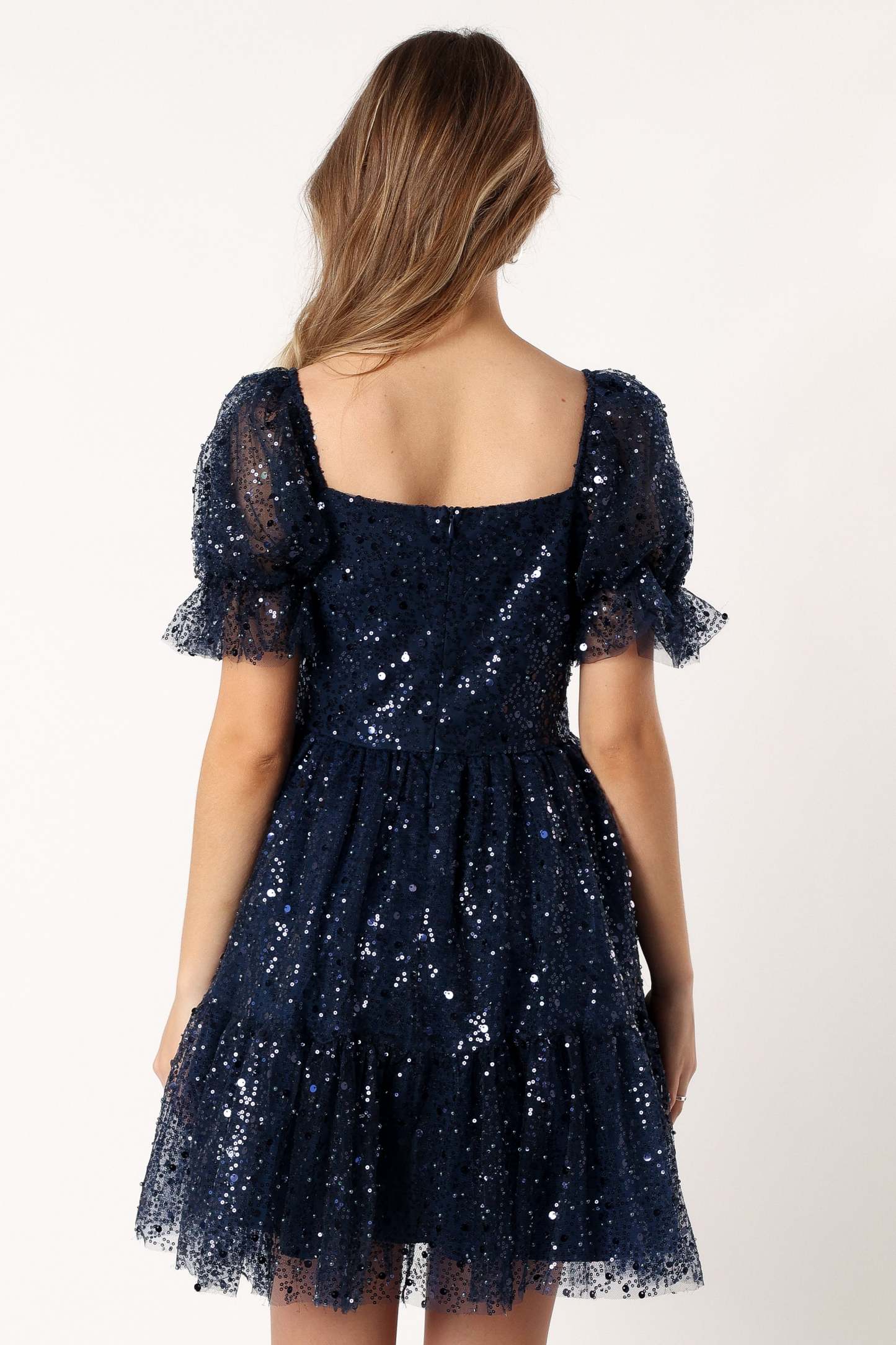 Karina Mini Dress - Navy-Sunny Prom