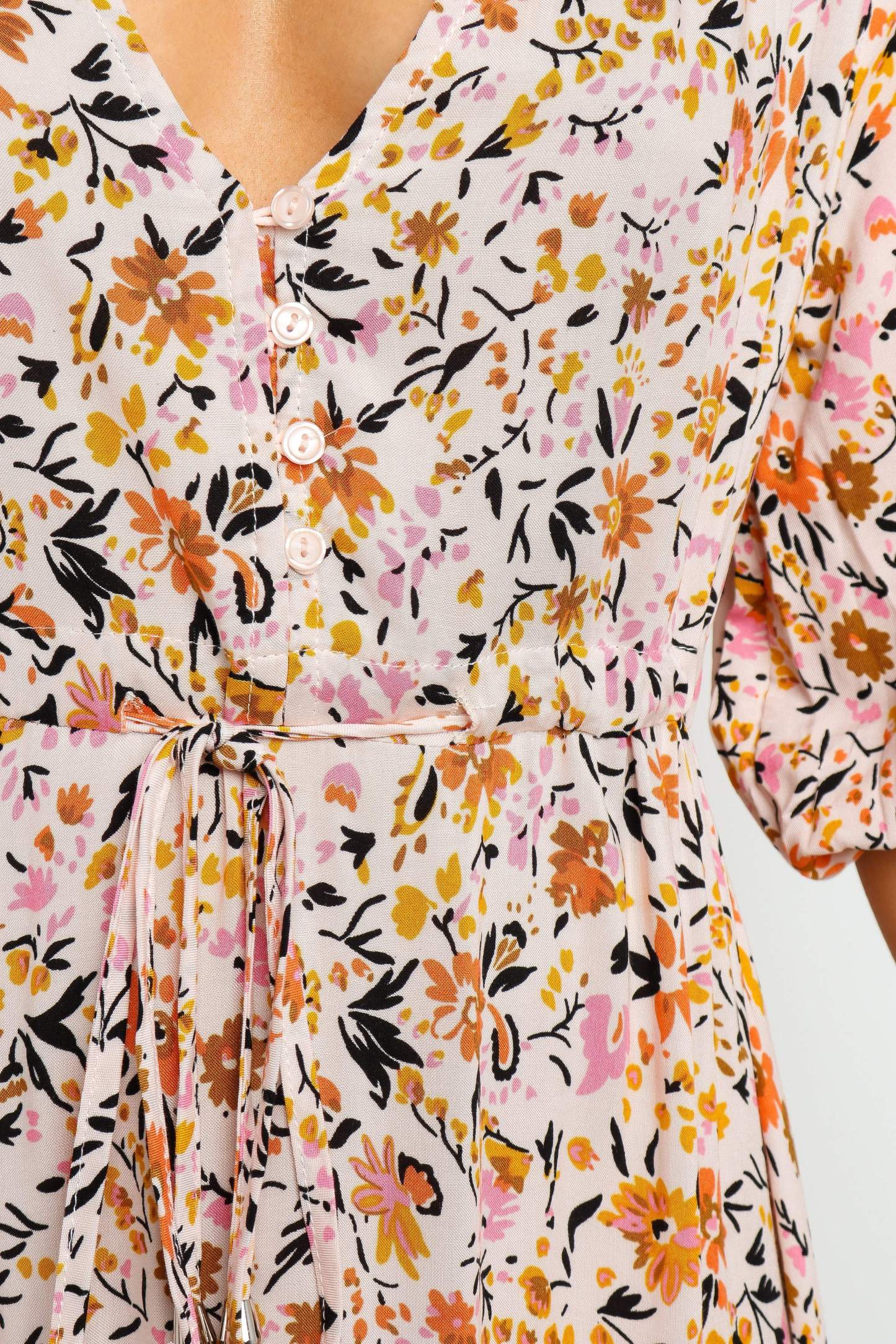 Kelda Dress - Beige-Sunny Prom