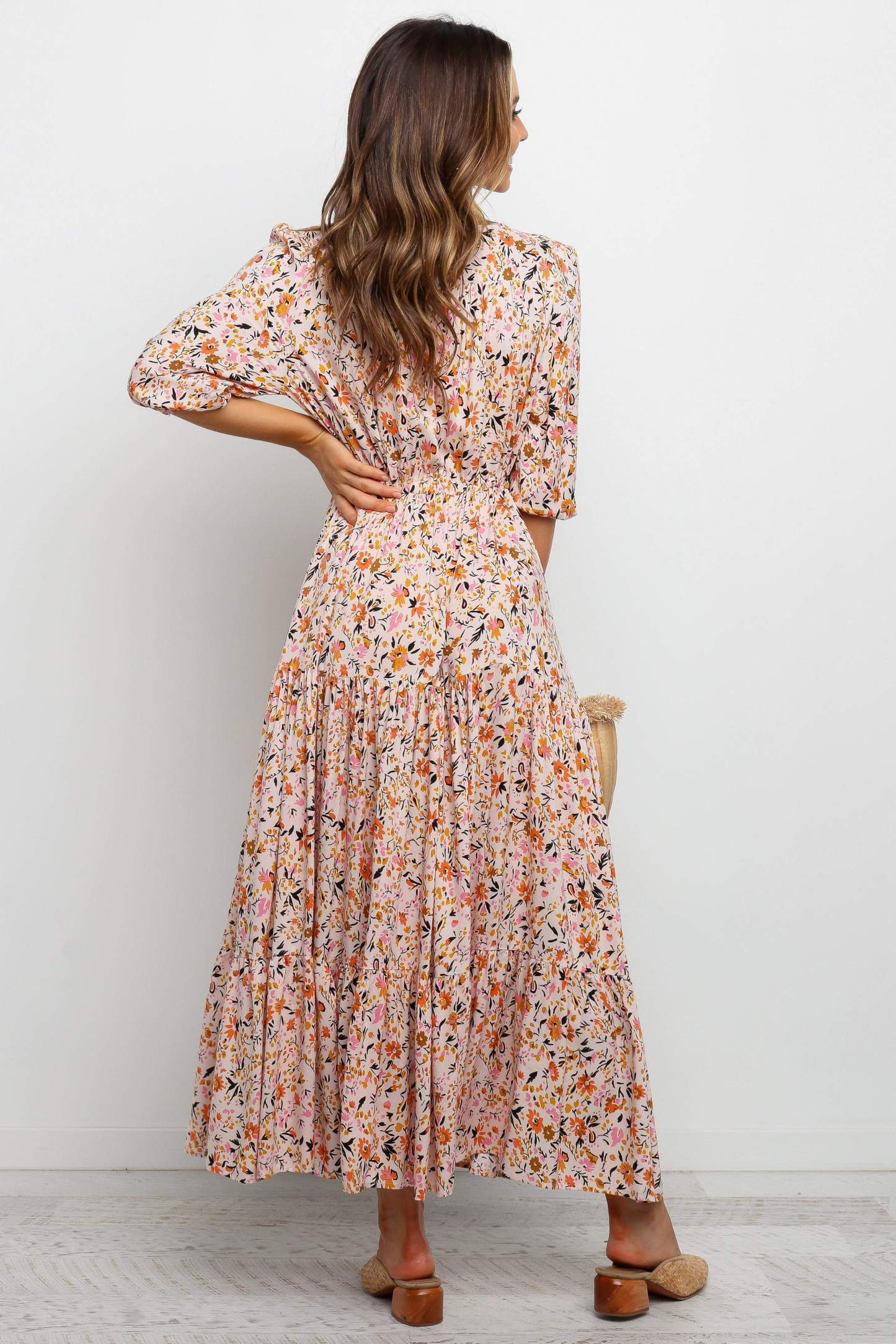 Kelda Dress - Beige-Sunny Prom