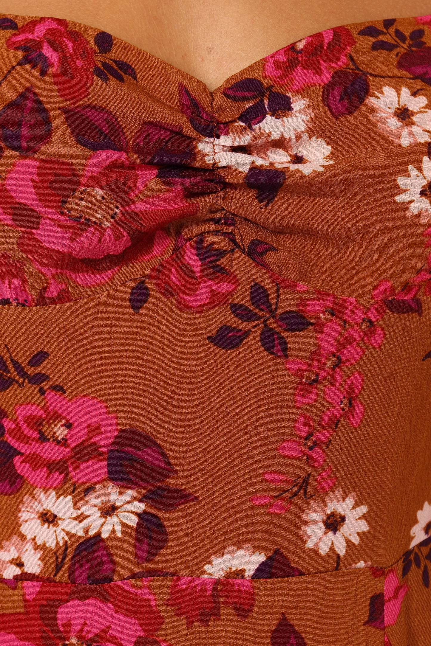 Kirby Midi Dress - Vintage Garden-Sunny Prom