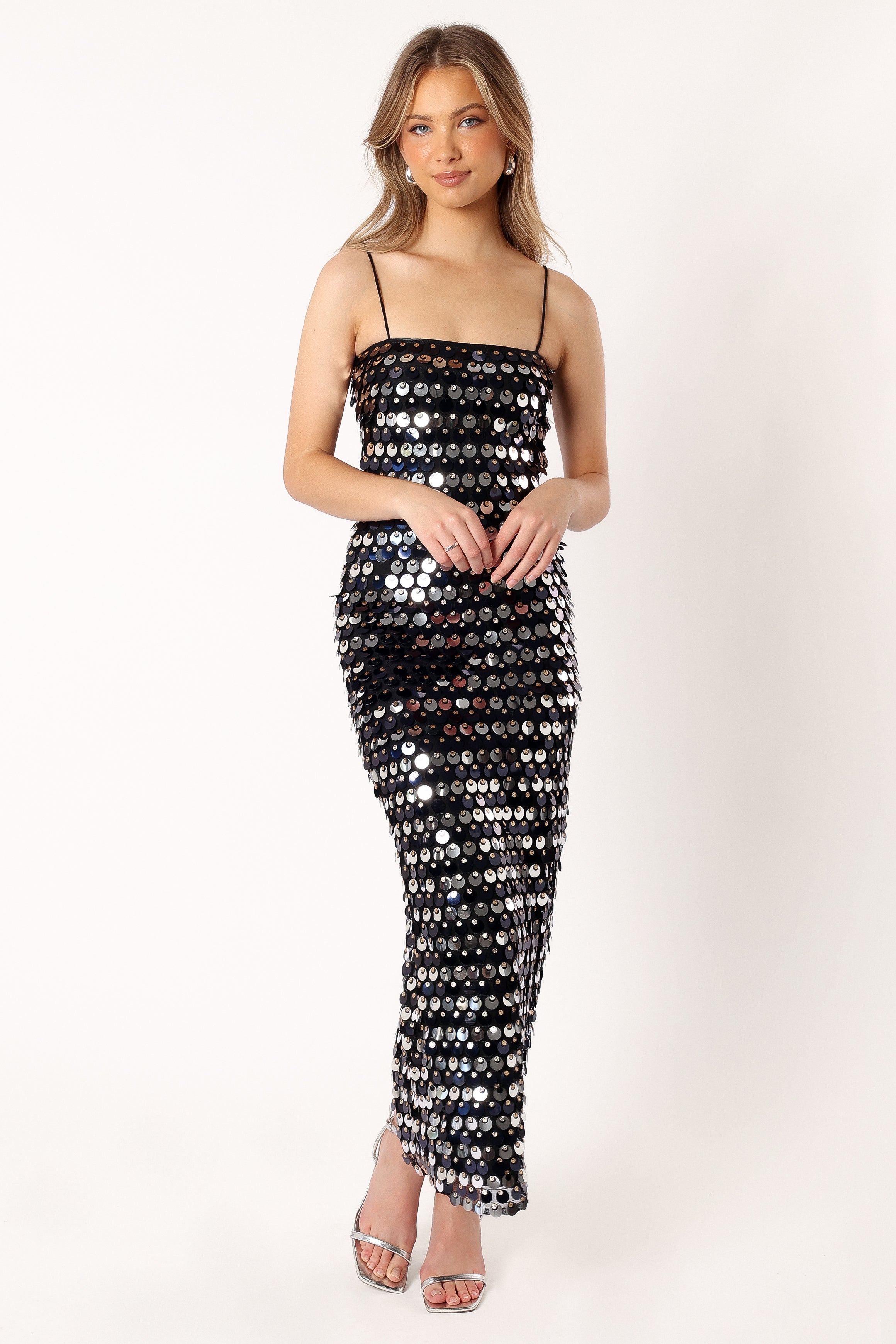 Lacanza Maxi Dress - Black-Sunny Prom