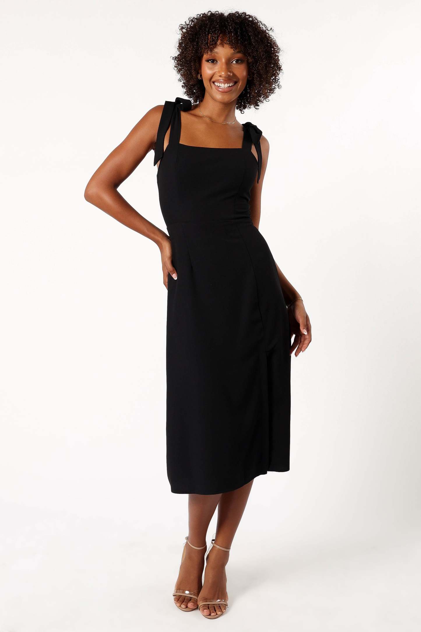 Laurel Dress - Black-Sunny Prom