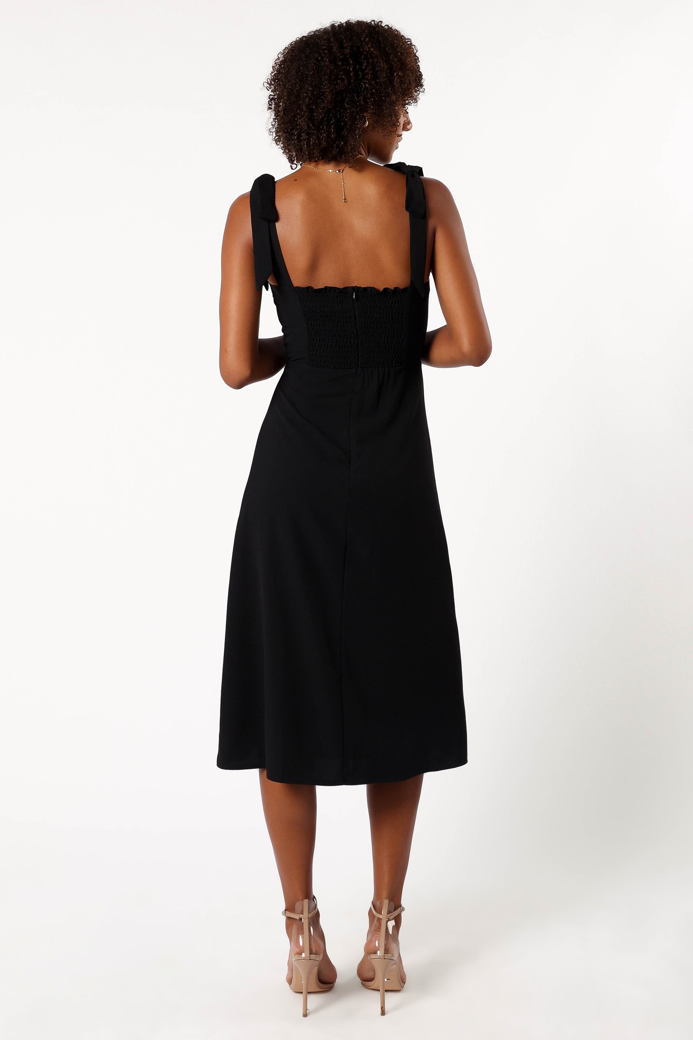 Laurel Dress - Black-Sunny Prom
