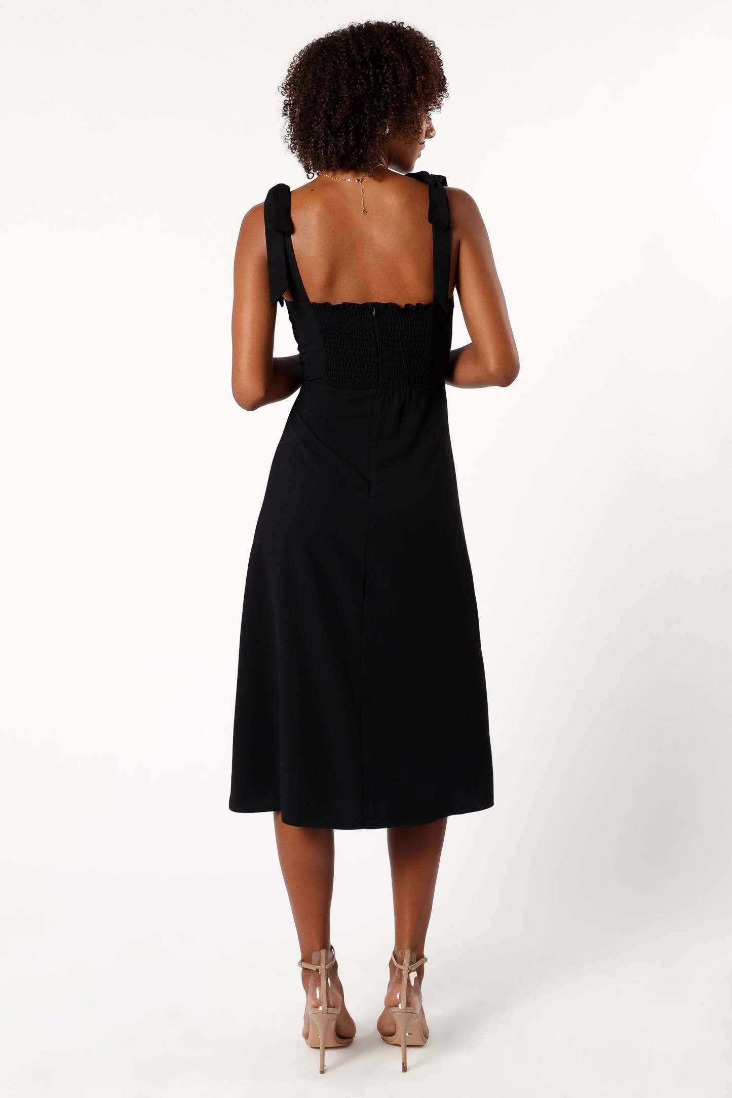 Laurel Dress - Black-Sunny Prom