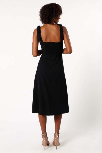 Laurel Dress - Black-Sunny Prom