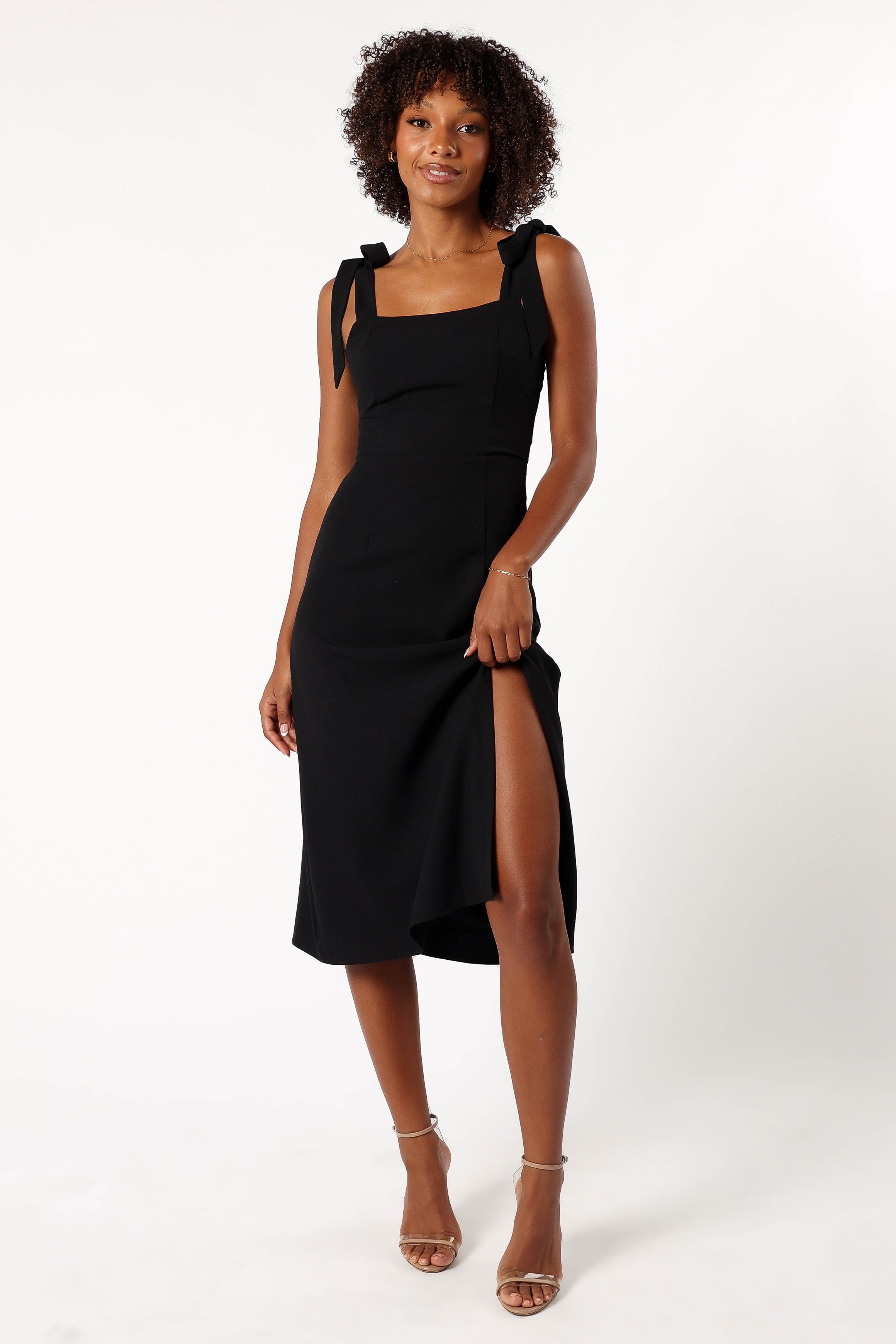 Laurel Dress - Black-Sunny Prom