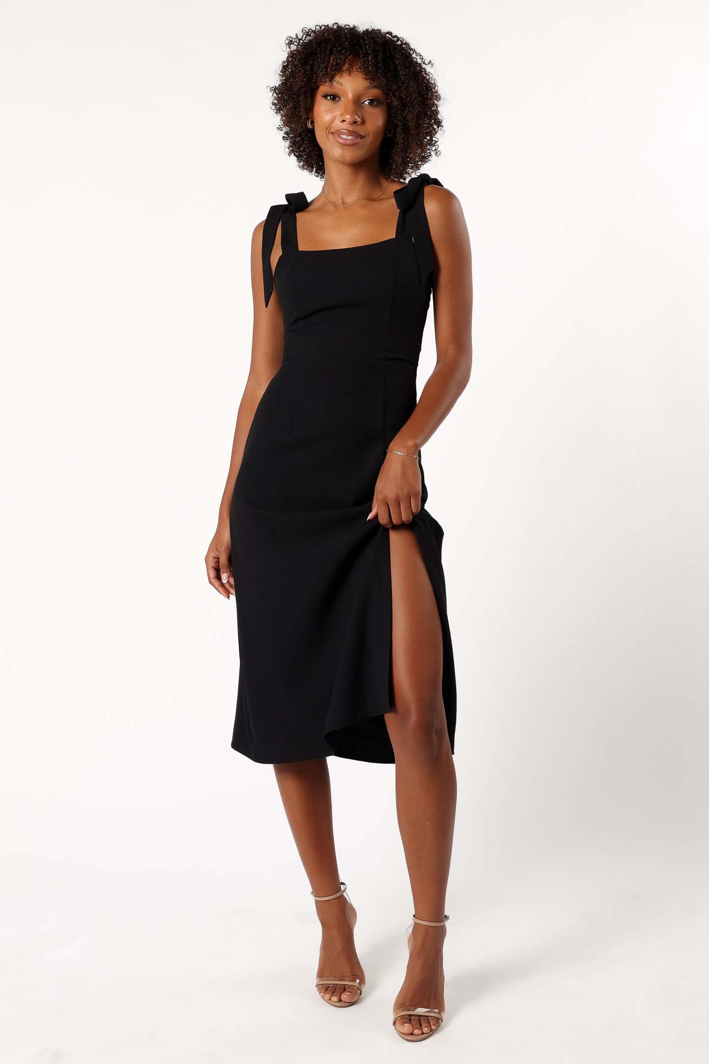 Laurel Dress - Black-Sunny Prom