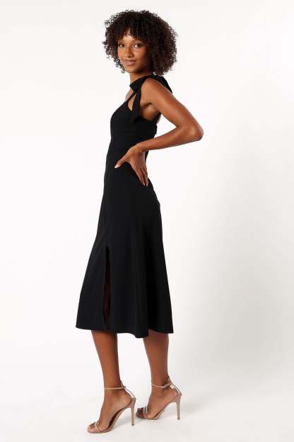 Laurel Dress - Black-Sunny Prom