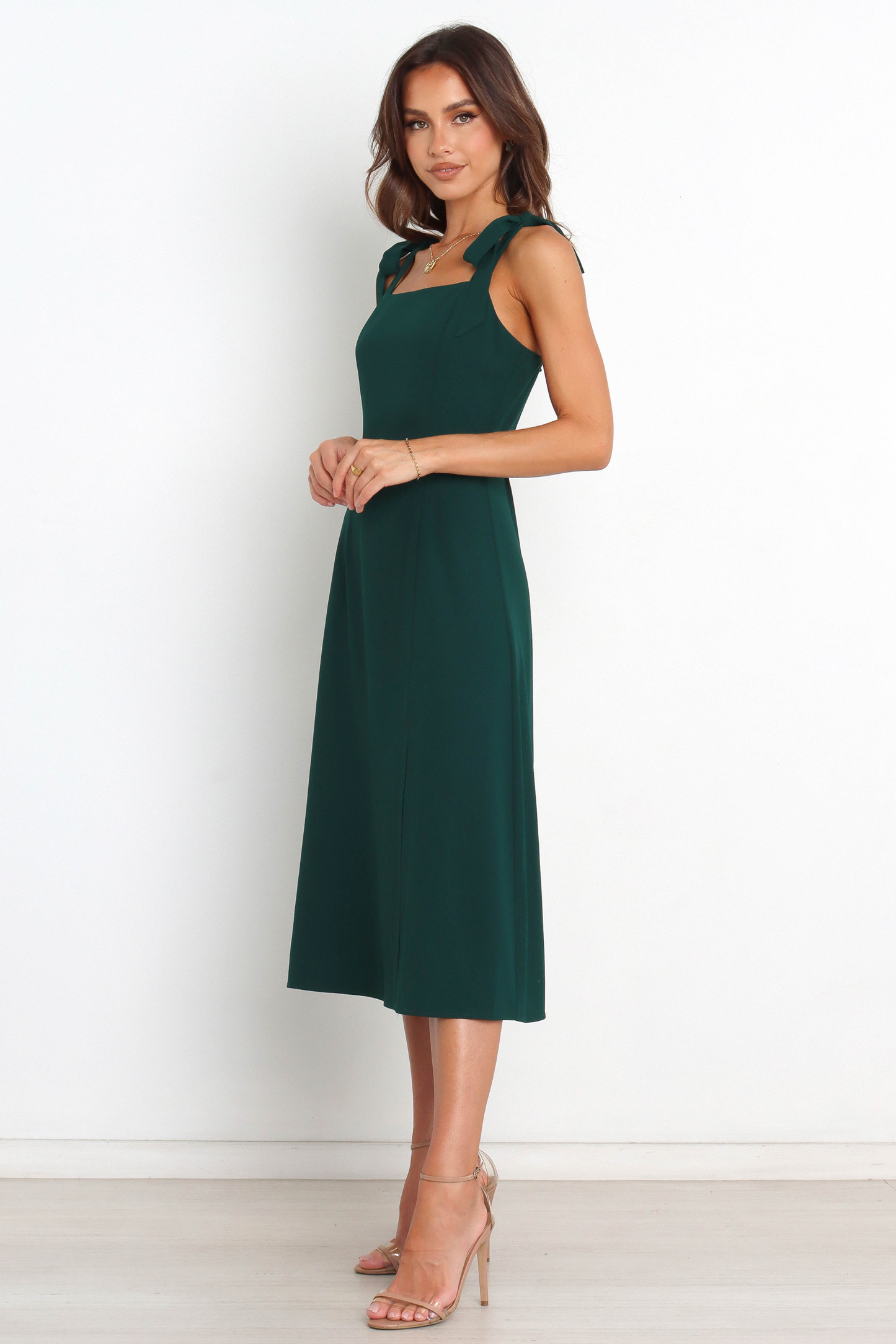 Laurel Dress - Emerald-Sunny Prom