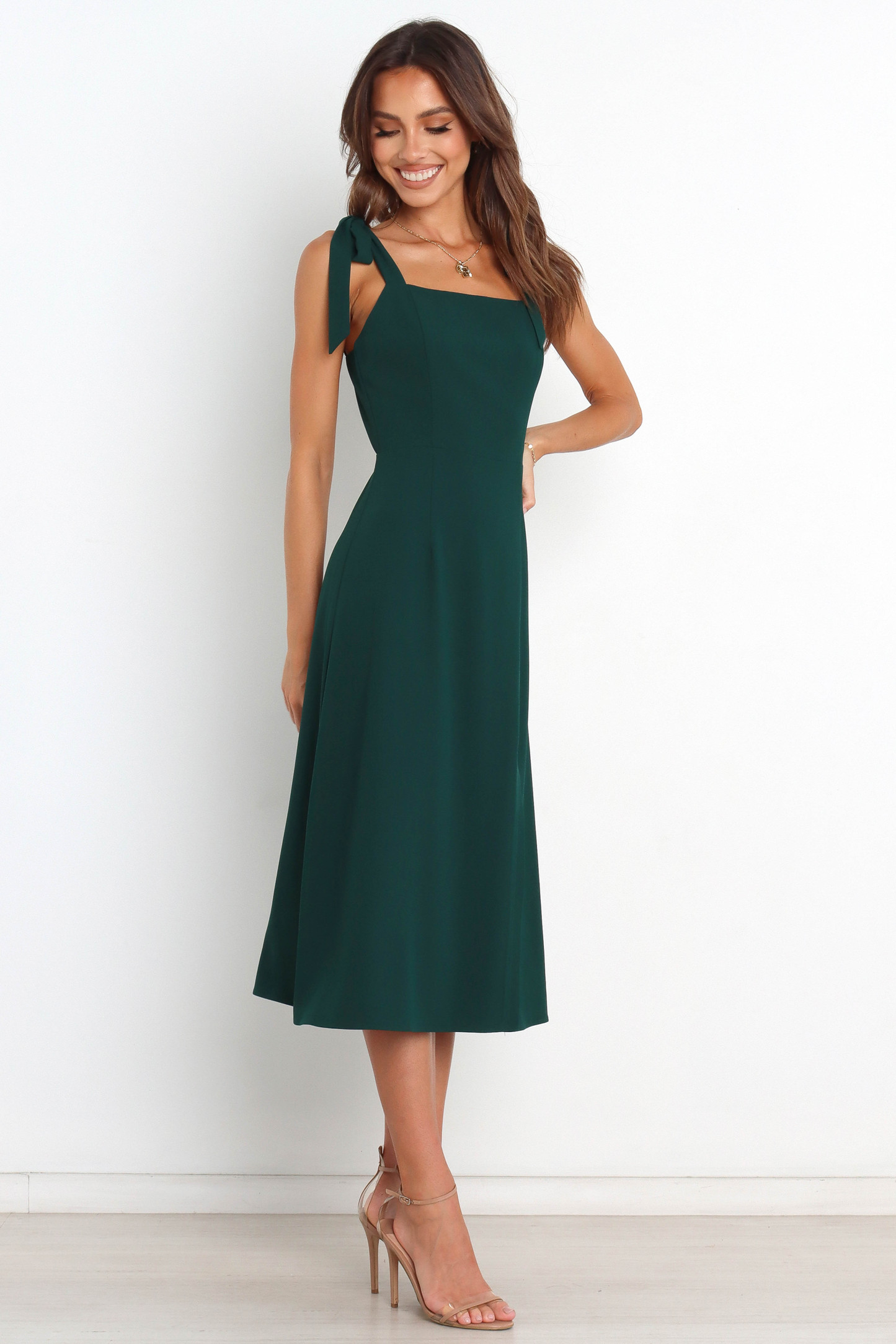 Laurel Dress - Emerald-Sunny Prom