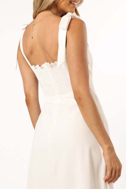 Laurel Dress - White-Sunny Prom
