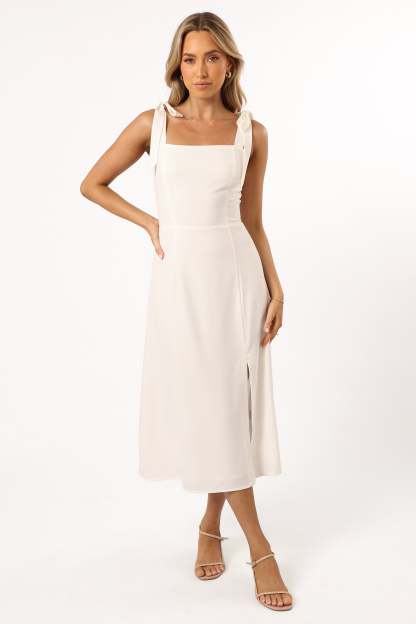 Laurel Dress - White-Sunny Prom