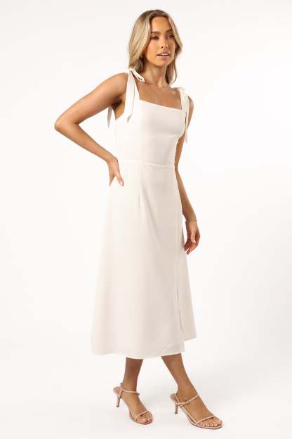 Laurel Dress - White-Sunny Prom